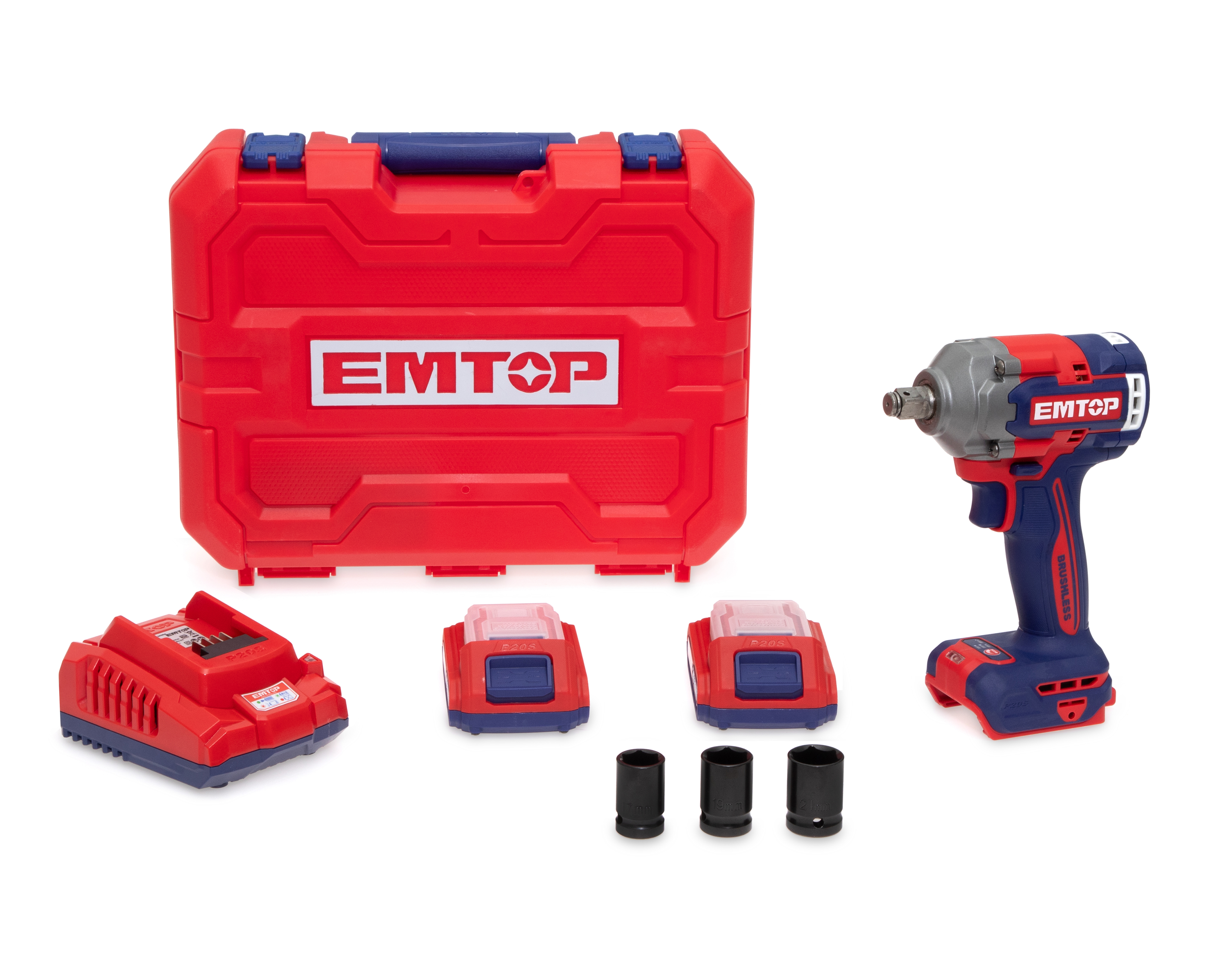 Foto 1 | Foto 1 | Llave de Impacto Emtop con Accesorios