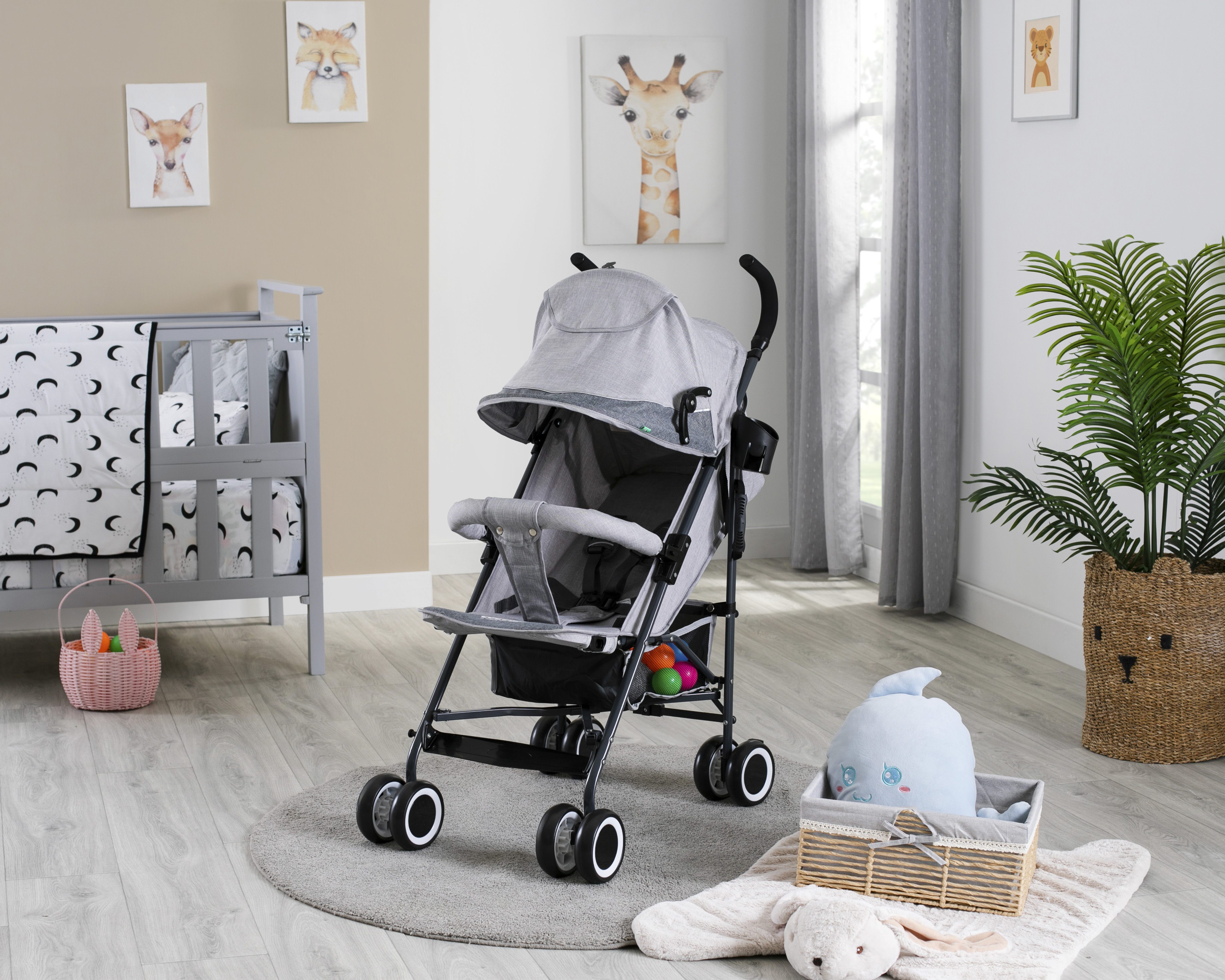 Foto 7 | Foto 7 | Carriola Baby Colors Alina Gris