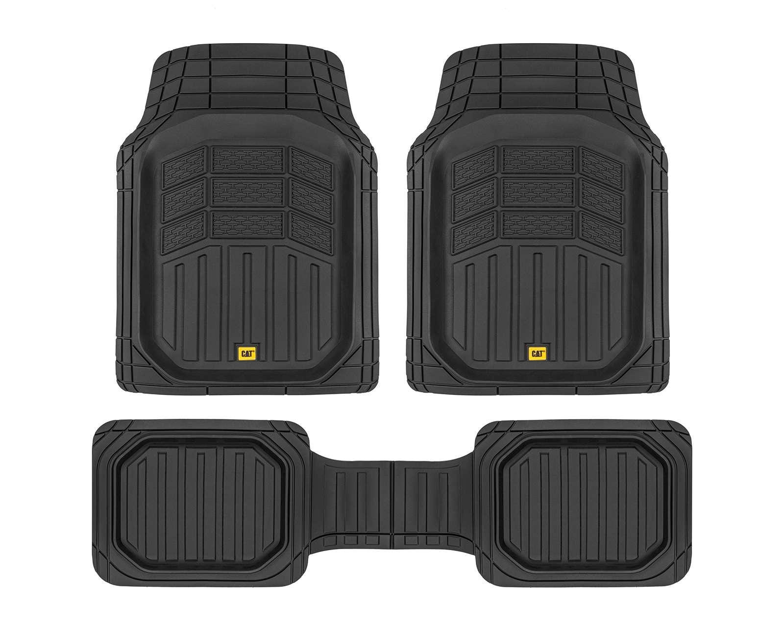 Foto 2 pulgar | Foto 1 | Tapetes para Auto CAT CAMT-9013-BK Negro 3 Piezas