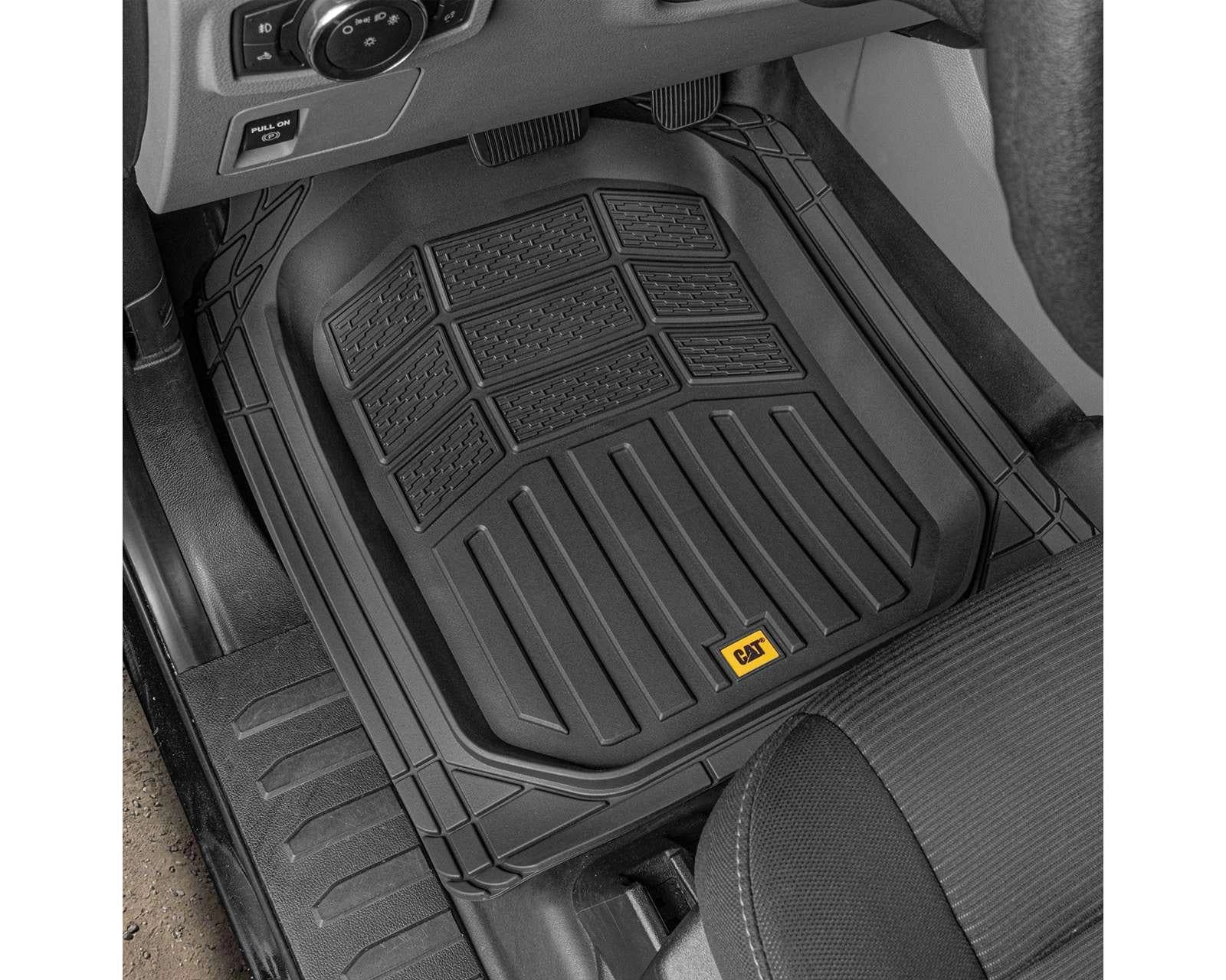 Foto 2 | Foto 2 | Tapetes para Auto CAT CAMT-9013-BK Negro 3 Piezas