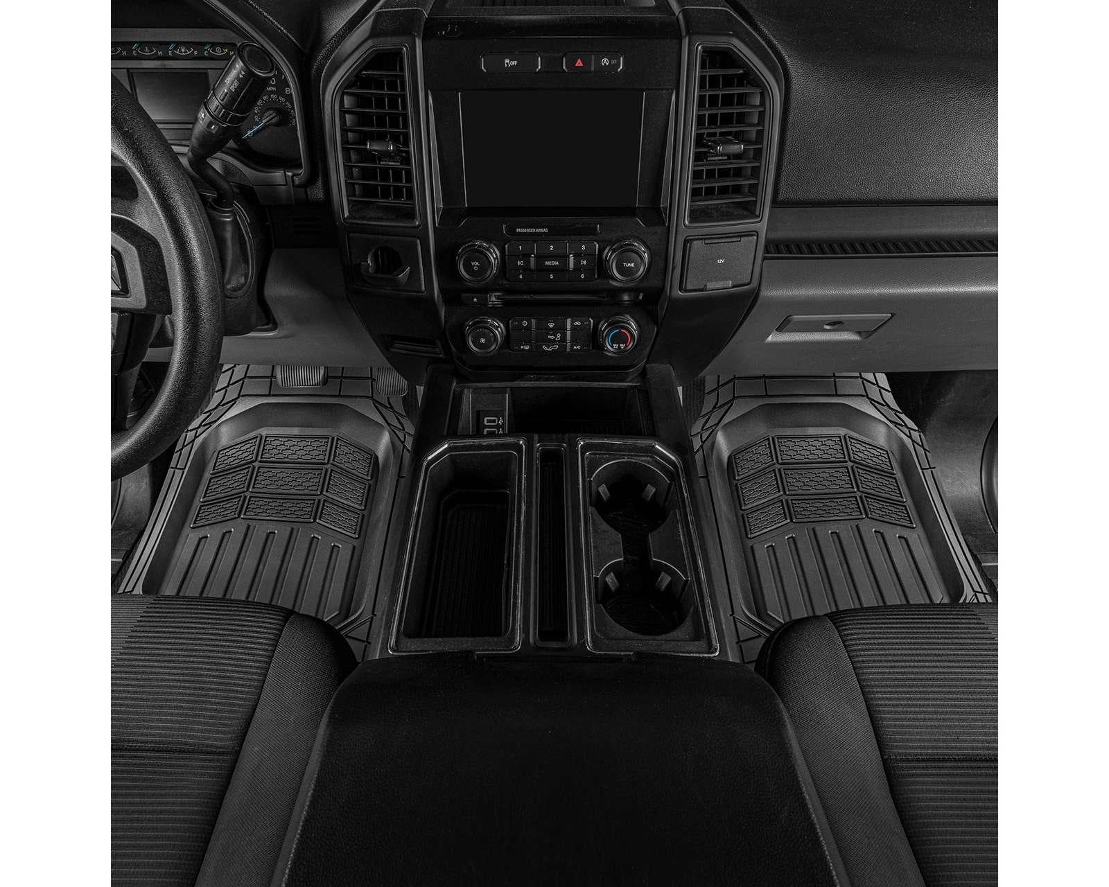 Foto 4 pulgar | Foto 3 | Tapetes para Auto CAT CAMT-9013-BK Negro 3 Piezas