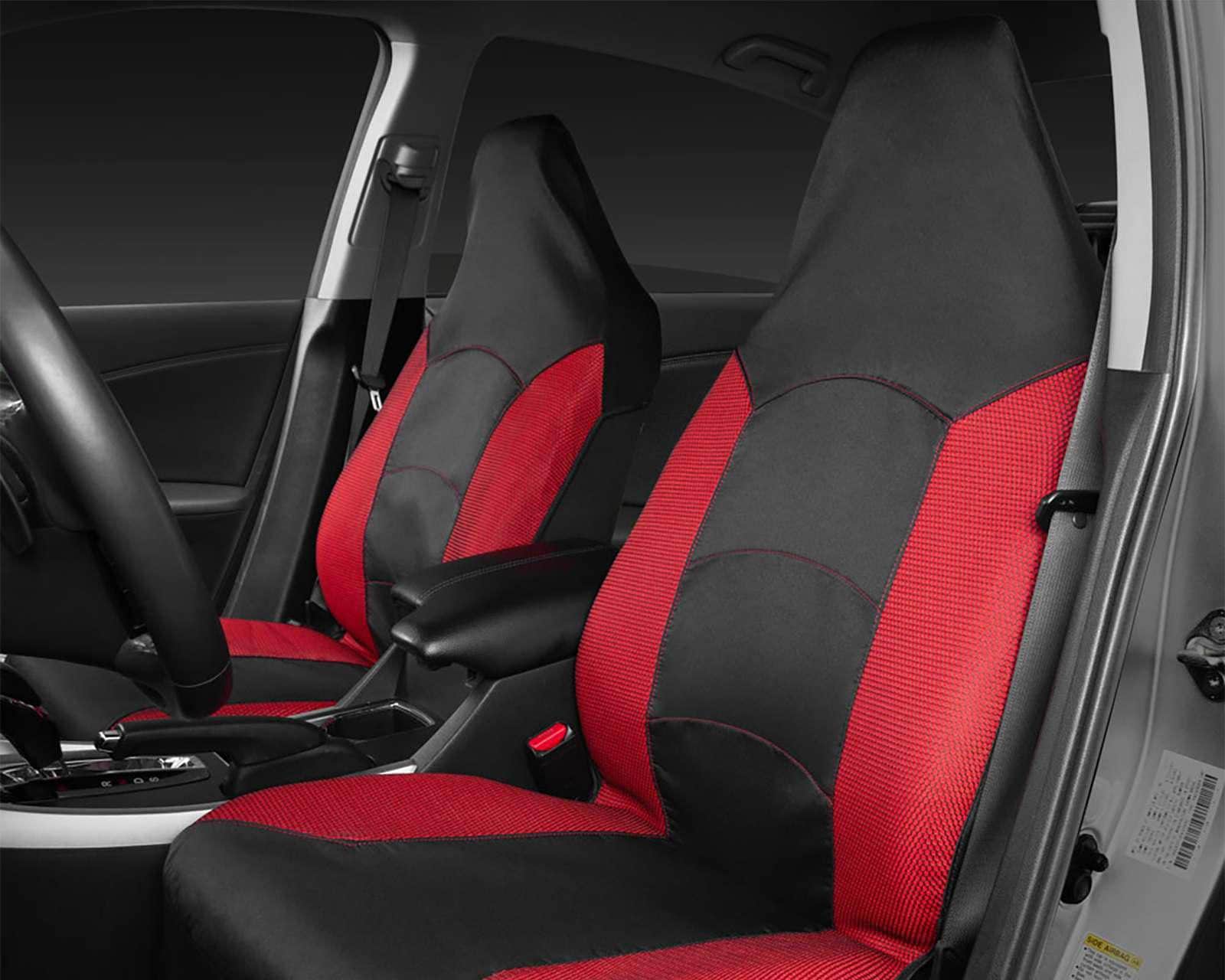 Cubreasientos para Auto BDK MTSC-292-RD Rojo/Negro