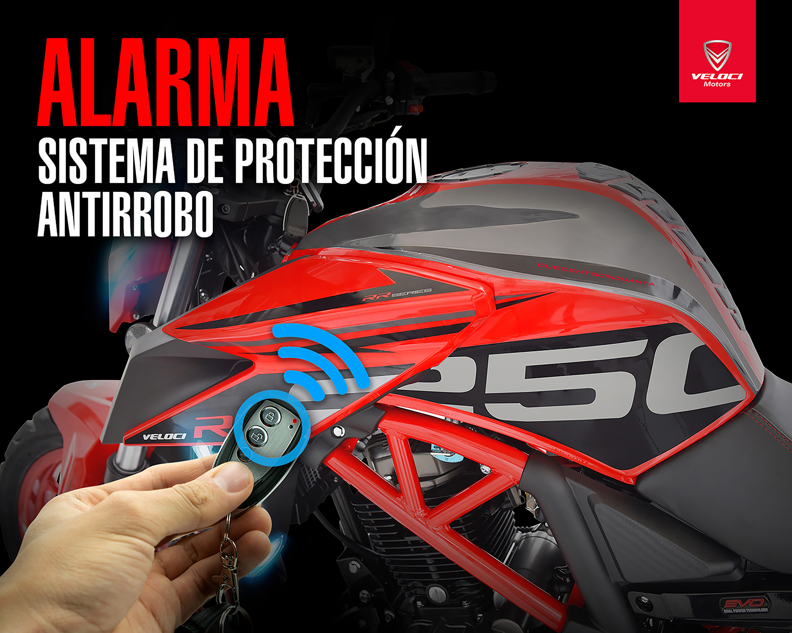 Foto 5 pulgar | Foto 4 | Motocicleta Veloci Razzer RR 250 cc 2025
