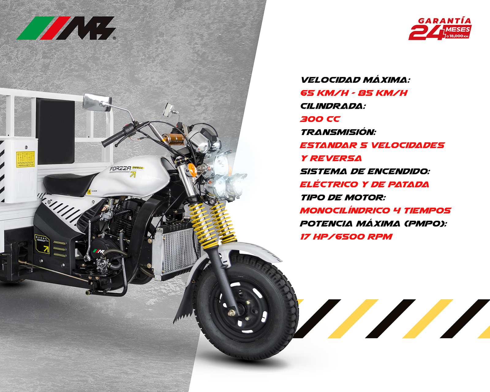 Foto 3 | Foto 3 | Motocarro MB Motos Forzza 300 cc 2025