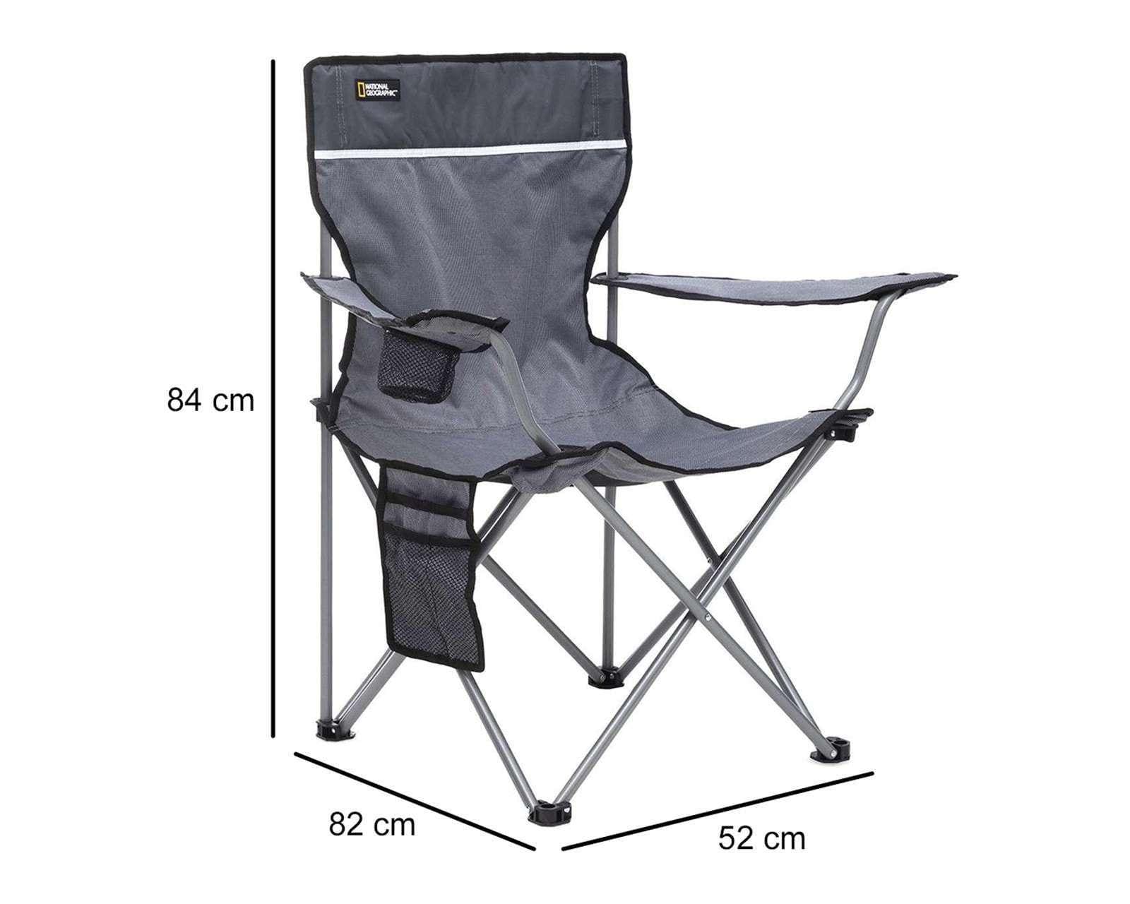 Foto 7 | Foto 7 | Silla Plegable National Geographic Gris