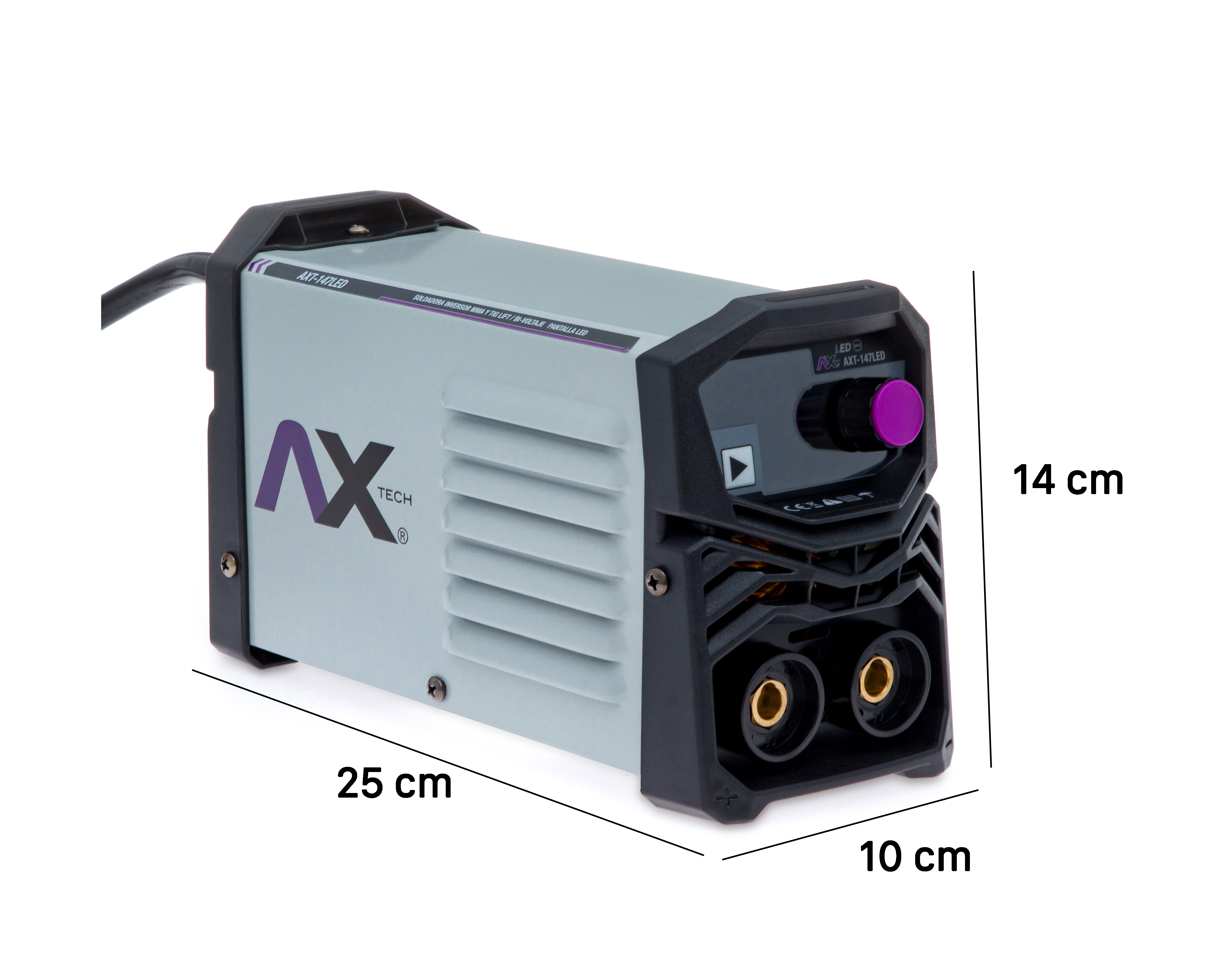Foto 7 | Foto 7 | Soldador Inversor AX Tech AXT-147LED 6829 W