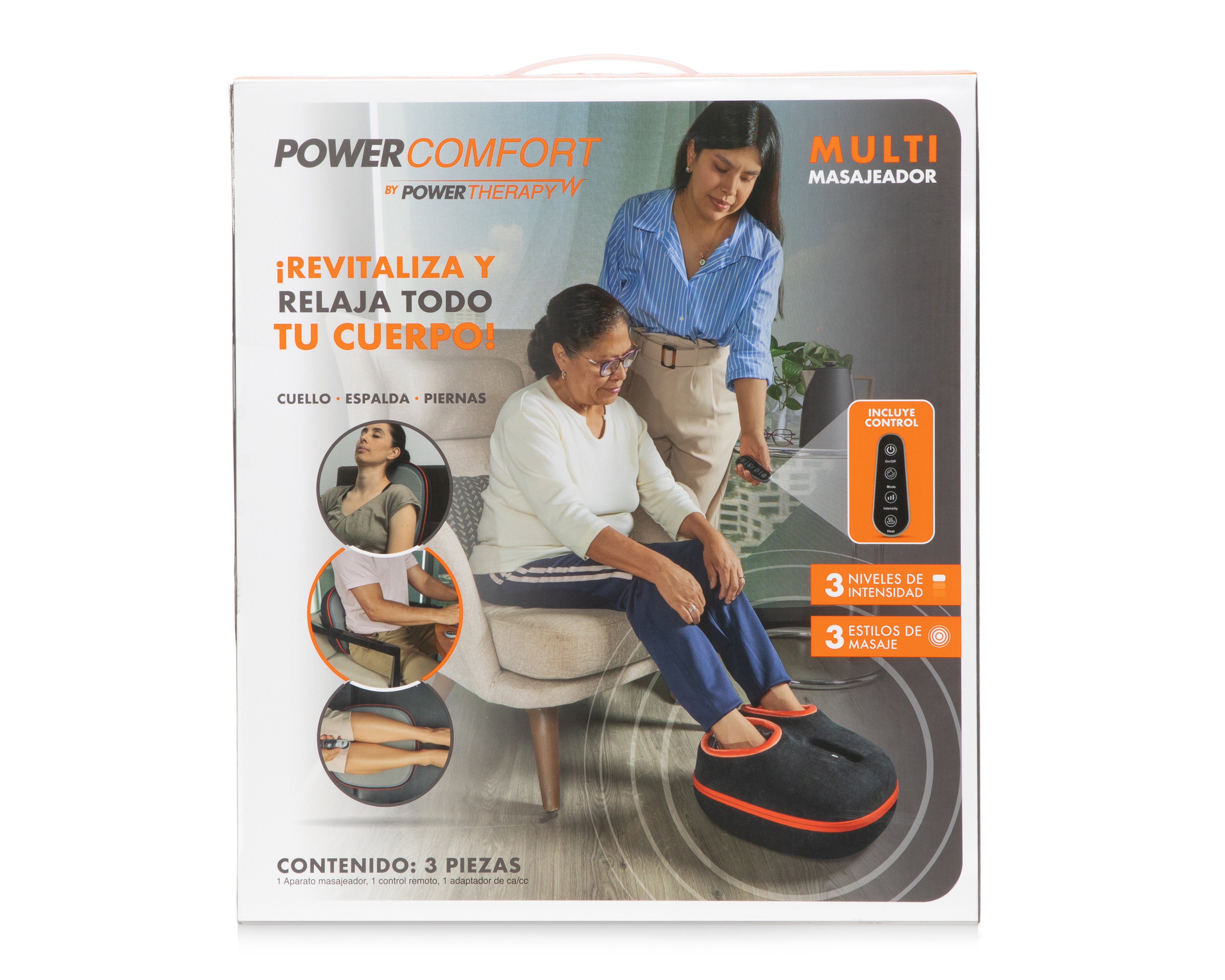 Foto 7 pulgar | Foto 6 | Multimasajeador con Control Remoto Total Gym Power Comfort