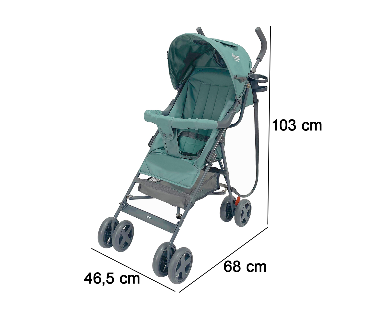 Foto 8 pulgar | Foto 7 | Carriola D'Bebé Green Star Verde