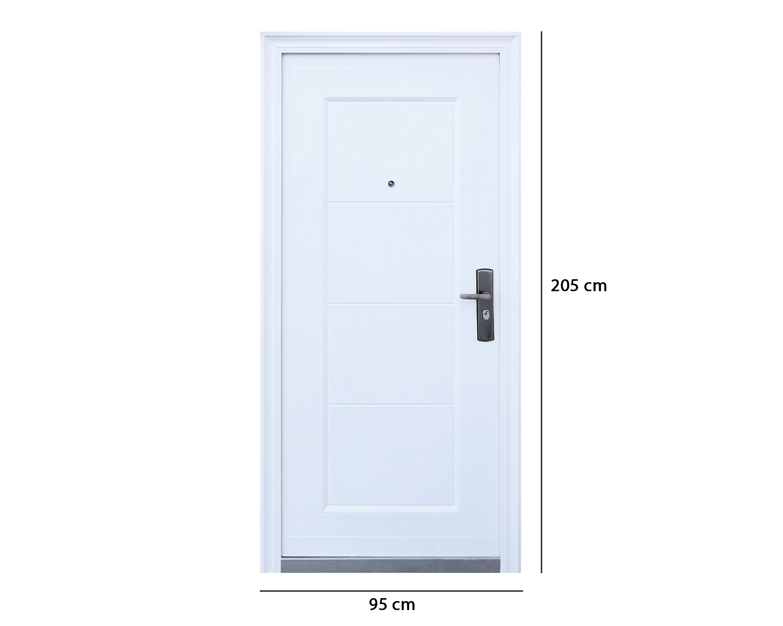 Foto 7 | Foto 7 | Puerta de Seguridad Protecto Home de Acero para Exterior 95 x 205 cm