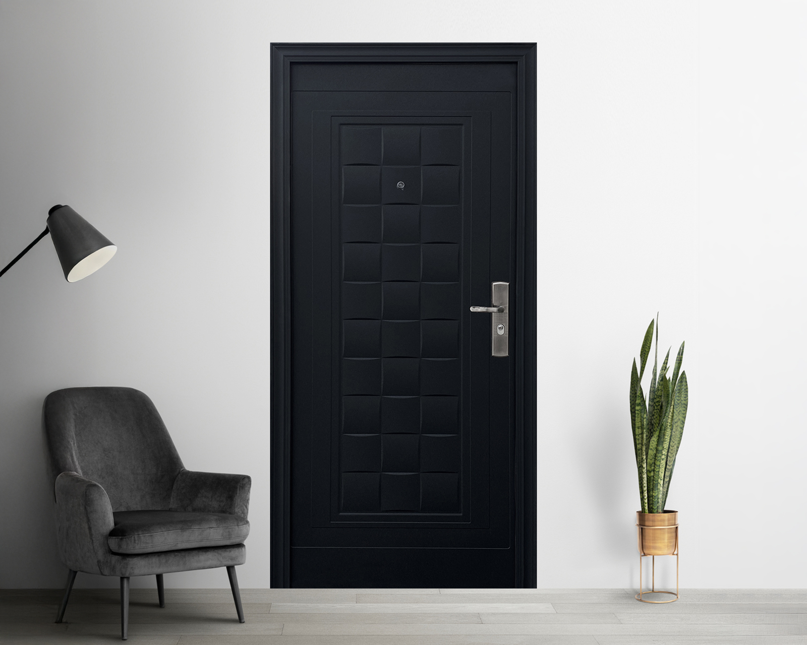 Puerta de Seguridad Protecto Home de Acero para Exterior 95 x 213 cm