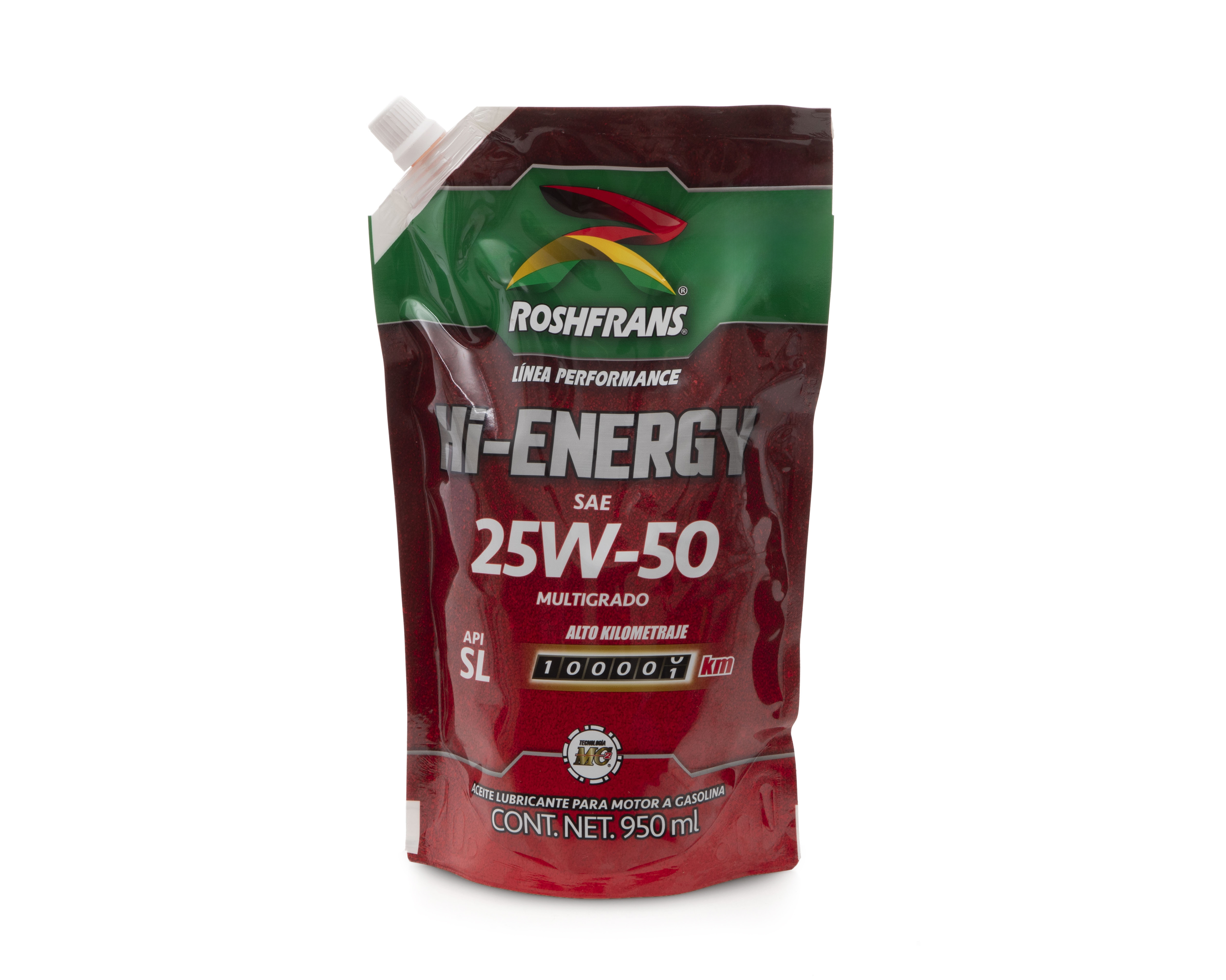 Foto 2 pulgar | Foto 1 | Aceite para Motor 25W-50 Roshfrans Hi-Energy 950 ml