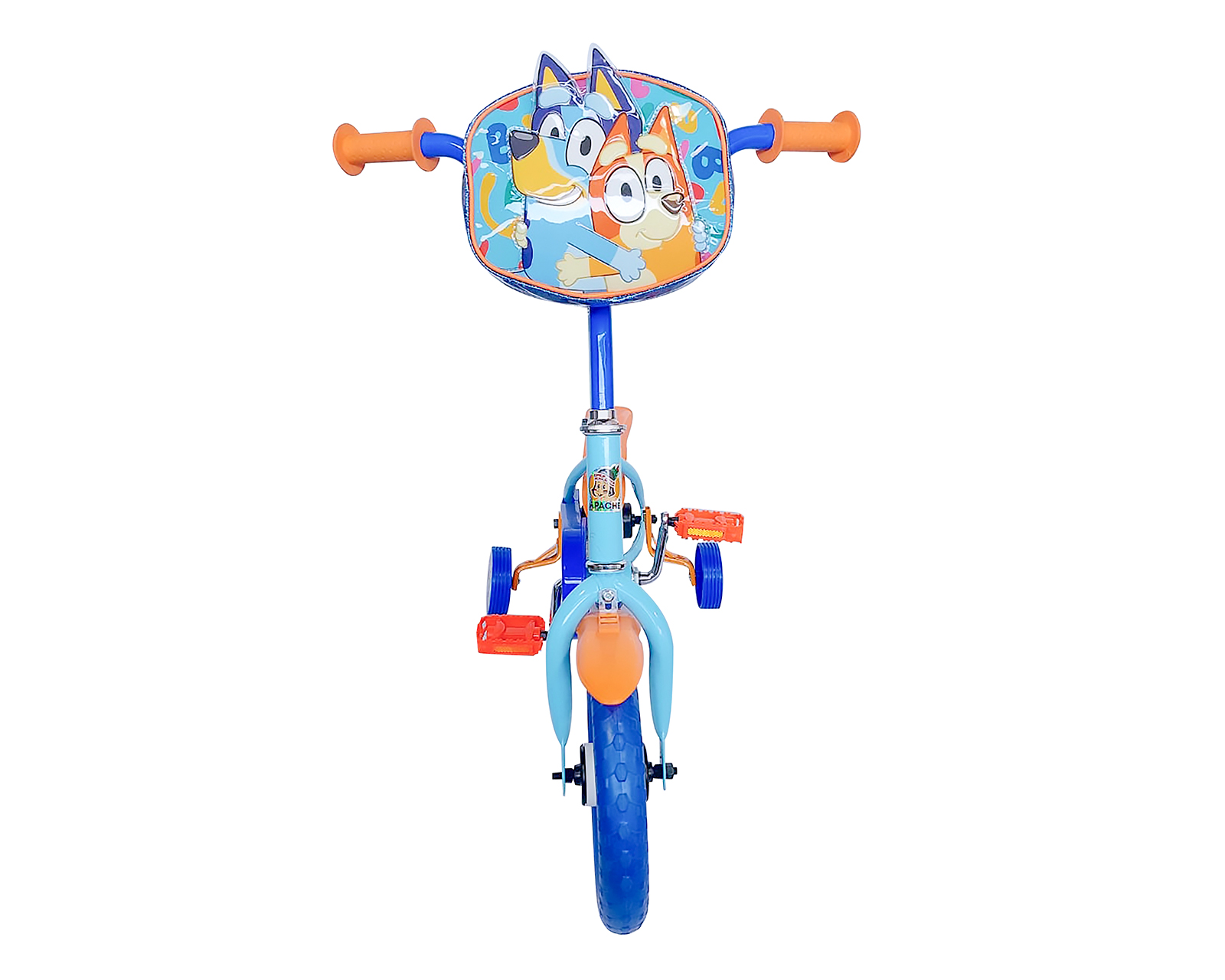 Foto 3 pulgar | Foto 2 | Bicicleta Infantil Apache Bluey Rodada 12 Azul