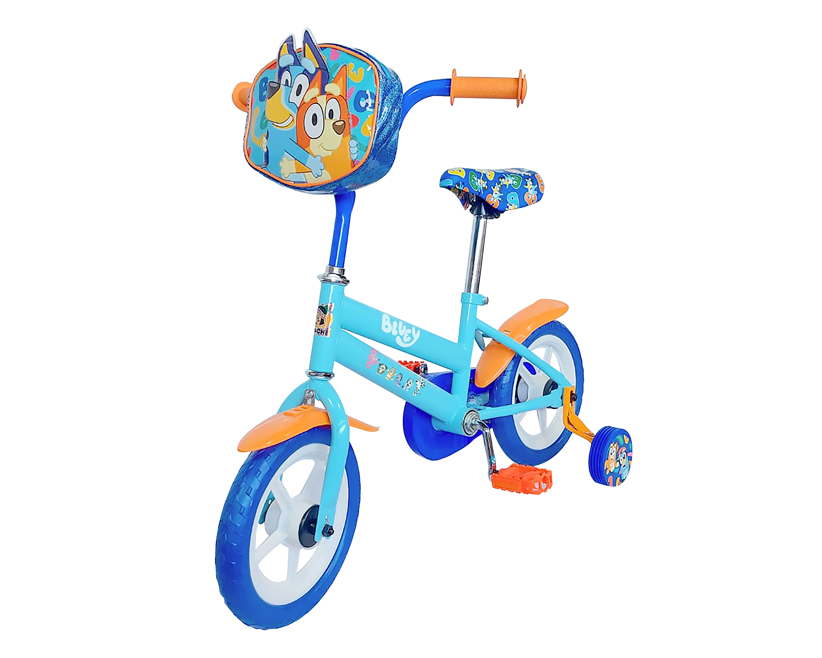 Foto 3 | Foto 3 | Bicicleta Infantil Apache Bluey Rodada 12 Azul