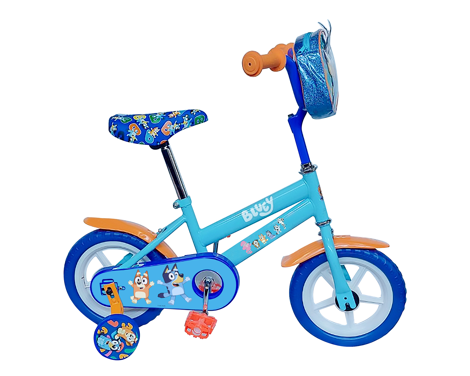 Foto 4 | Foto 4 | Bicicleta Infantil Apache Bluey Rodada 12 Azul