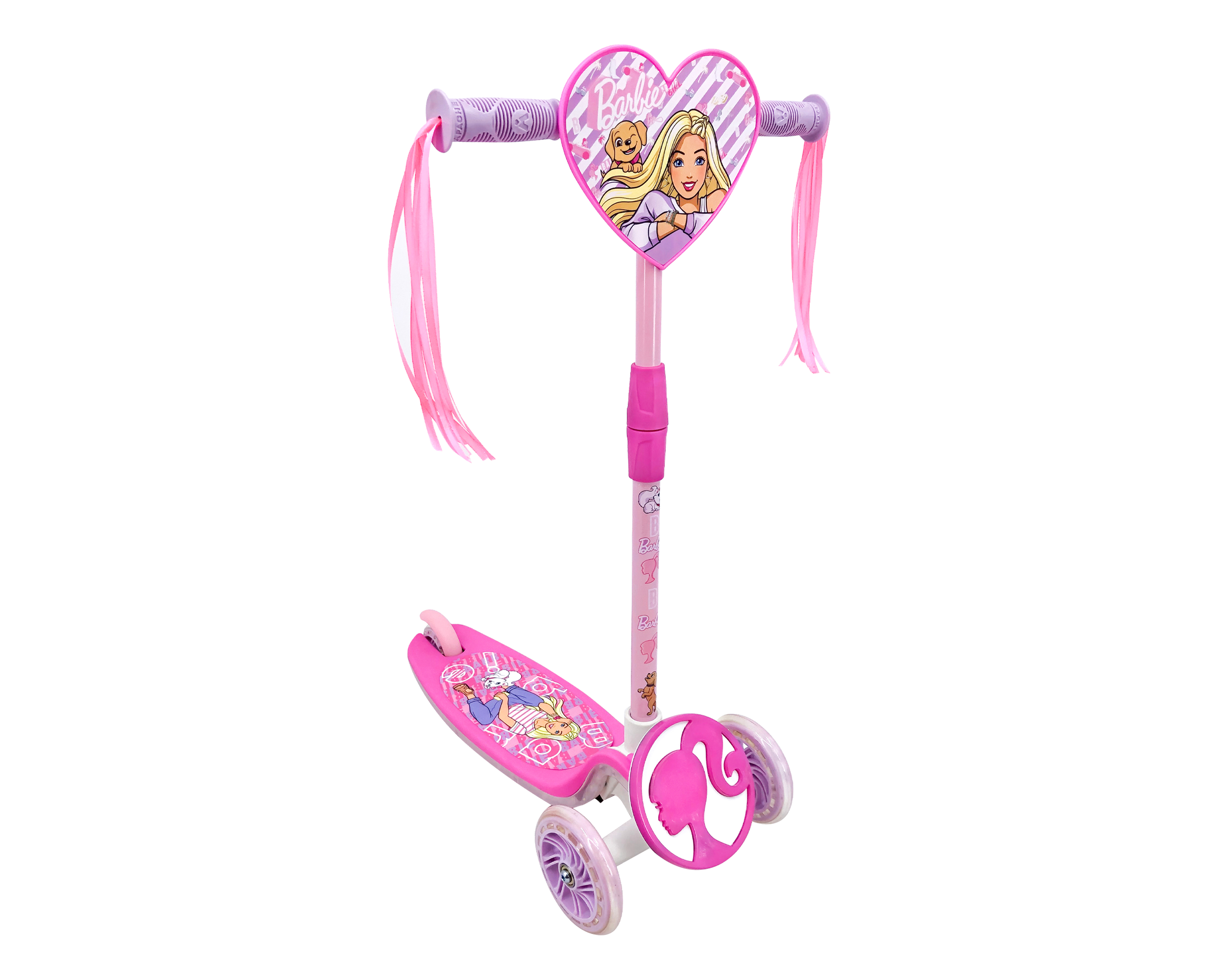 Foto 2 pulgar | Foto 1 | Scooter para Niña Apache Barbie con Luces