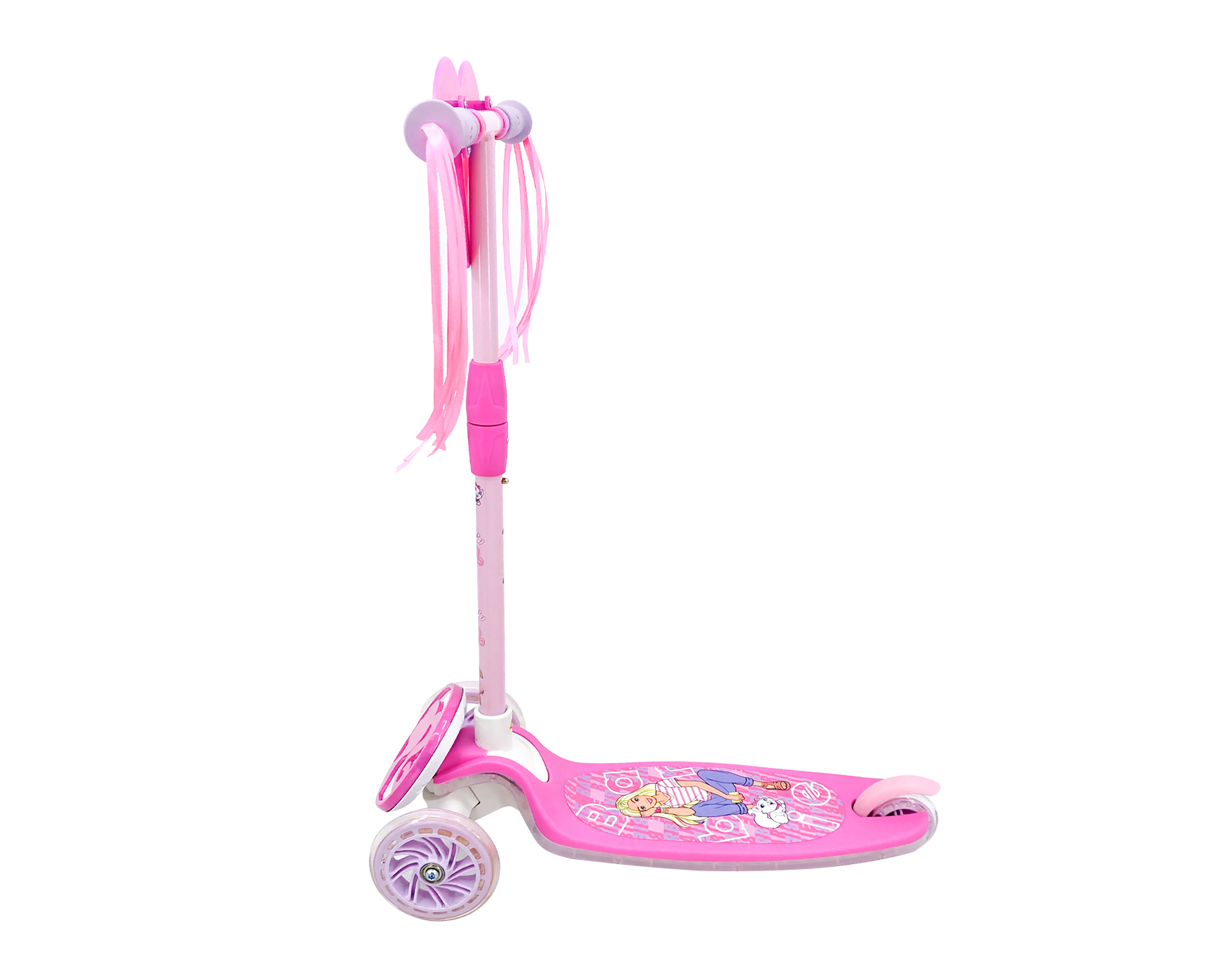 Foto 3 pulgar | Foto 2 | Scooter para Niña Apache Barbie con Luces