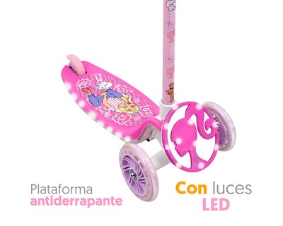 Foto 4 | Foto 4 | Scooter para Niña Apache Barbie con Luces