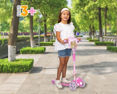 Foto 5 | Foto 5 | Scooter para Niña Apache Barbie con Luces