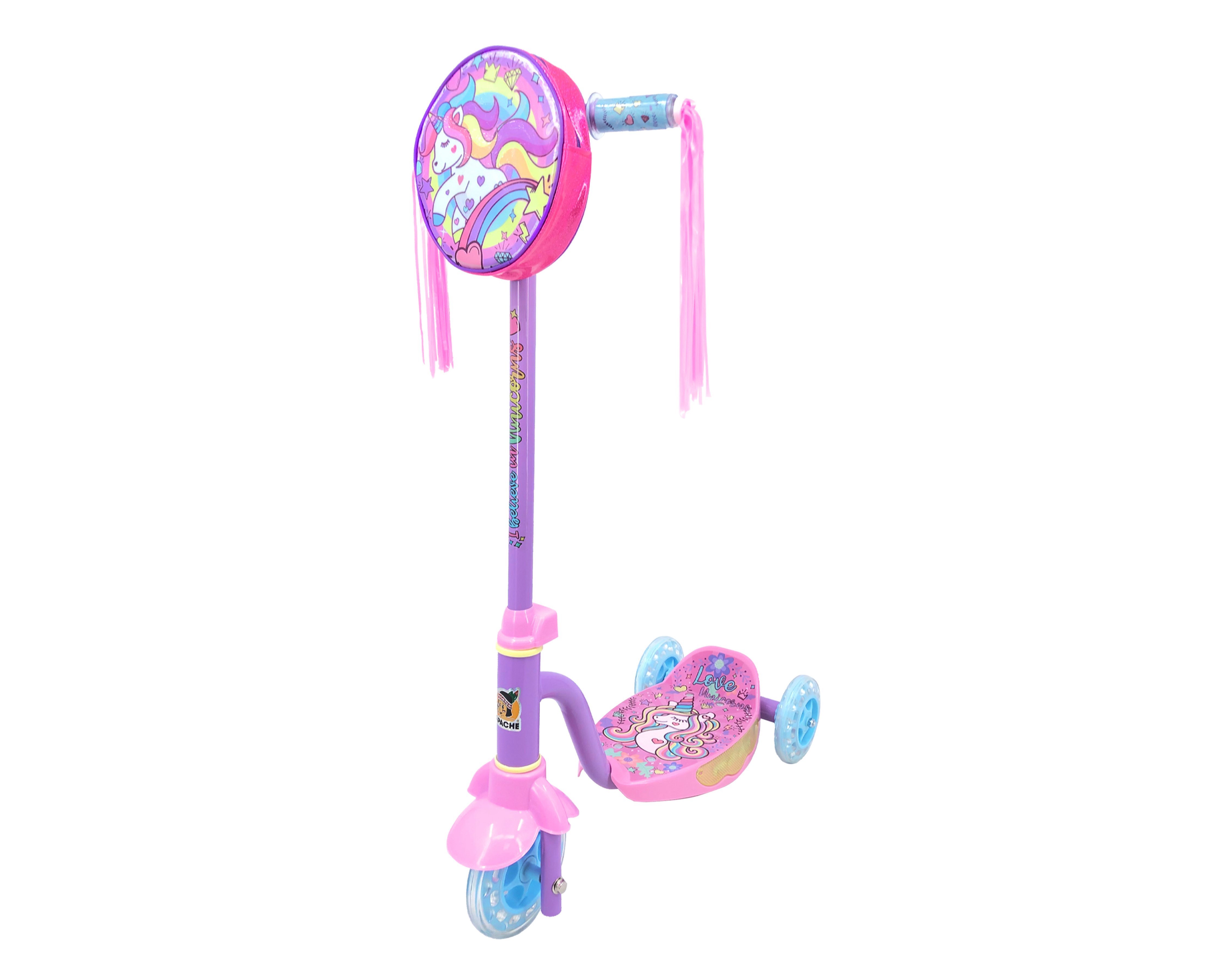 Scooter Apache Flashing Trixie CP-3 con Luces