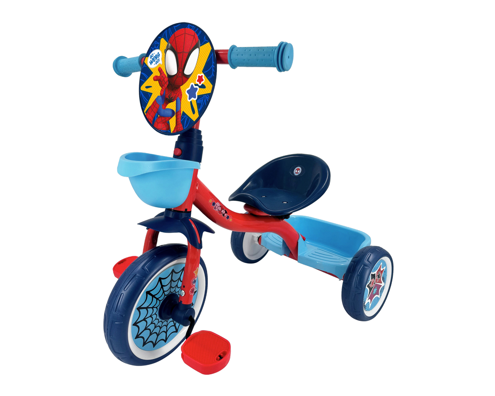 Triciclo Apache Spiderman Azul Triciclo Apache Spiderman Azul