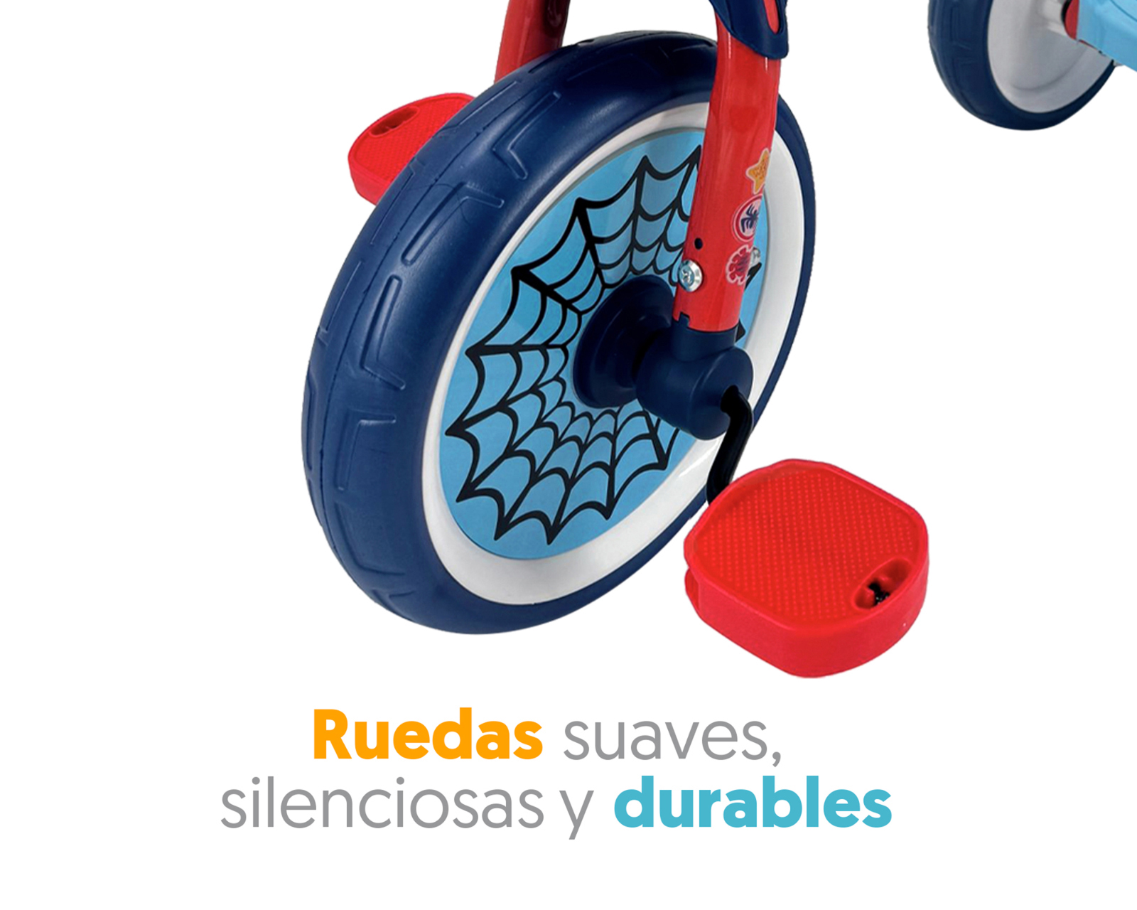Foto 4 pulgar | Foto 3 | Triciclo Apache Spiderman Azul