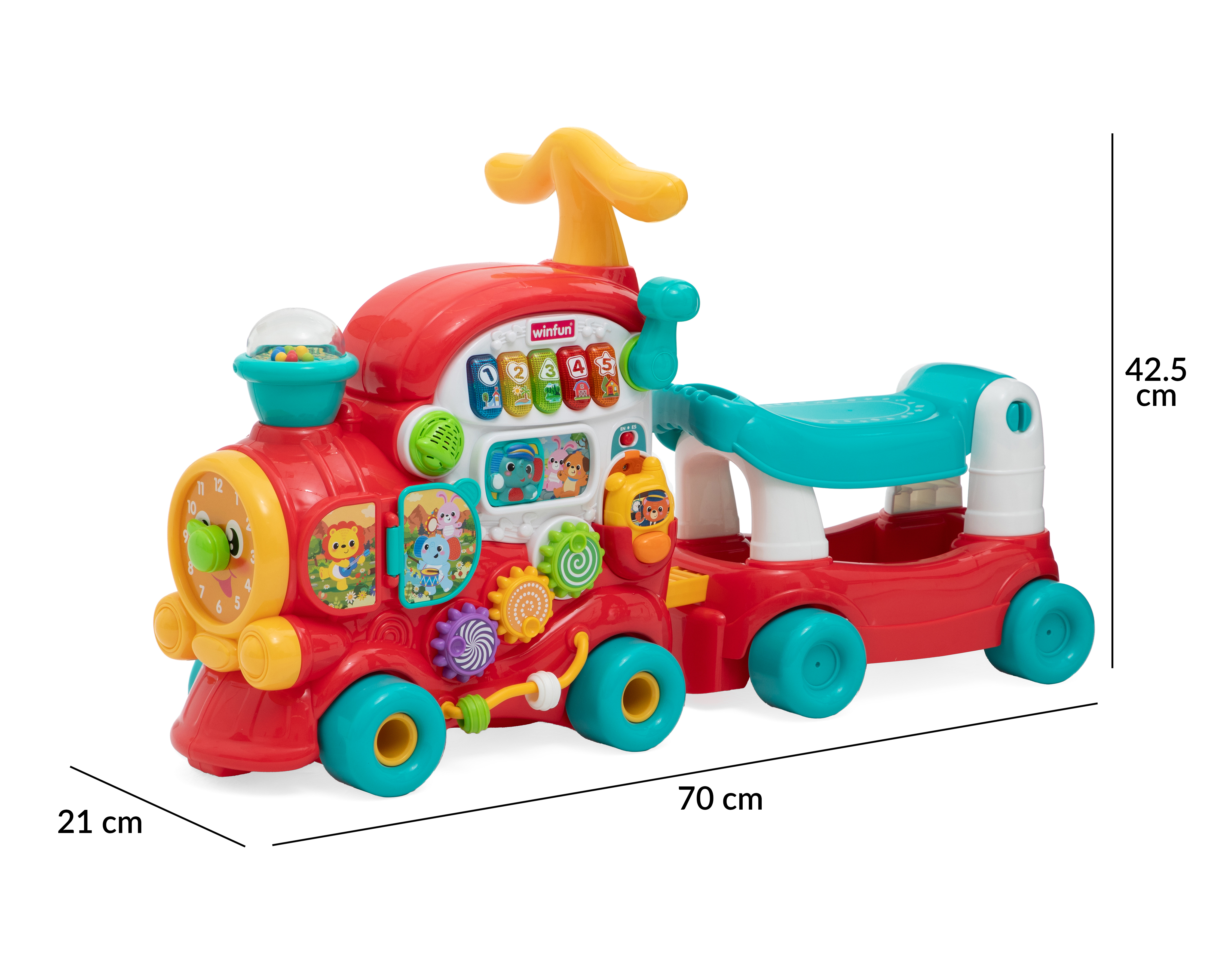 Foto 7 | Foto 7 | Correpasillos Winfun Multicolor