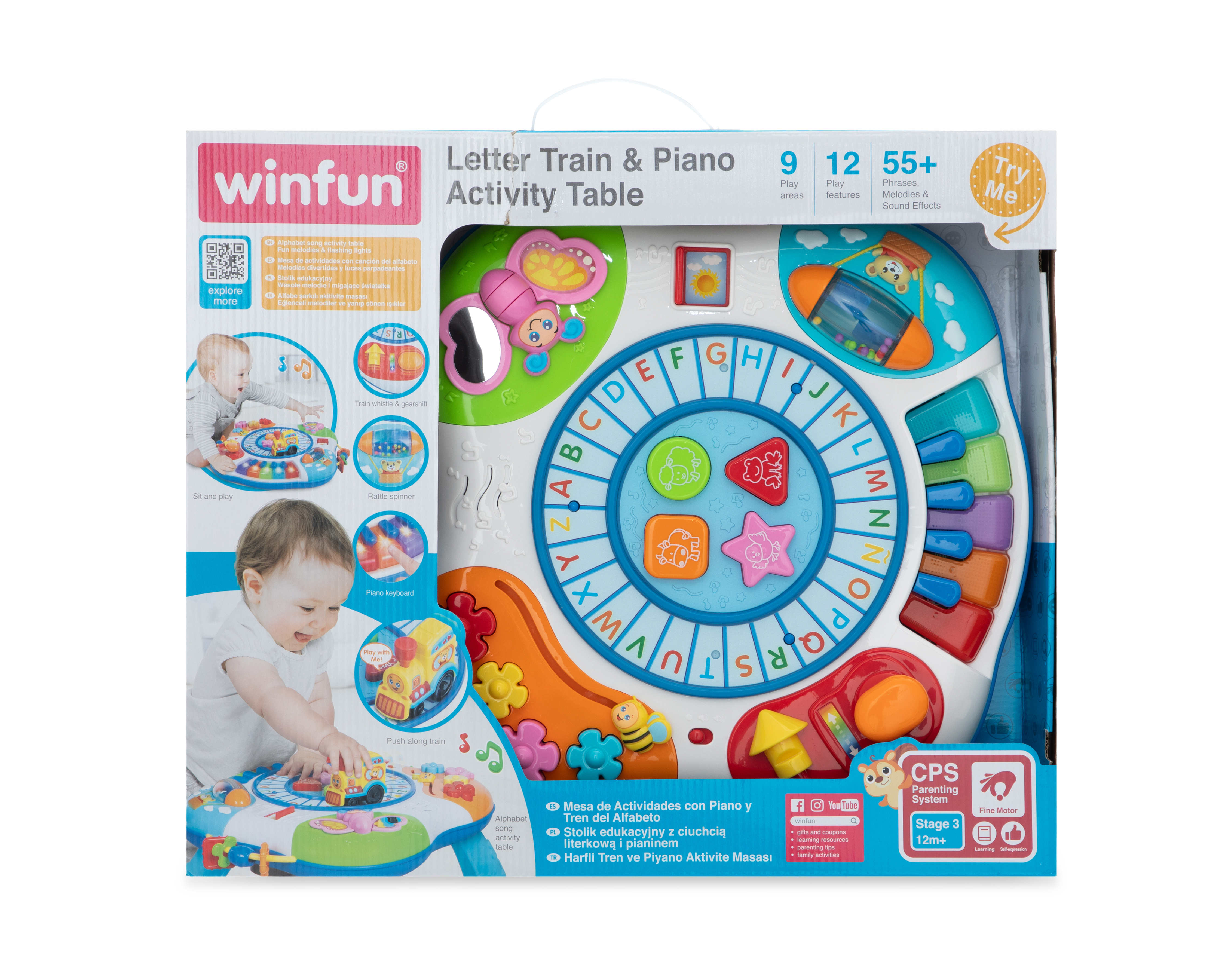 Foto 5 pulgar | Foto 4 | Mesa de Actividades Winfun con Luces y Sonidos