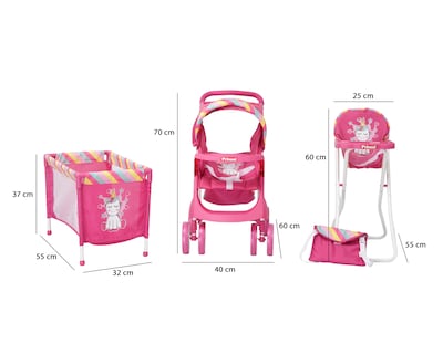 Foto 8 | Foto 8 | Accesorios para Muñeca Prinsel 4 Piezas