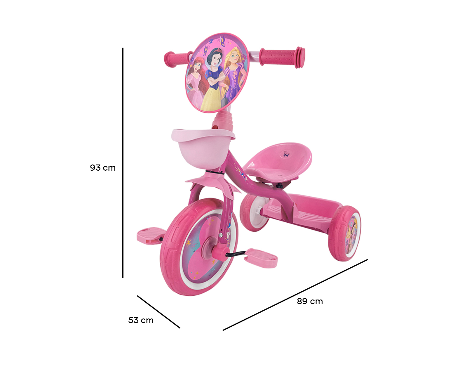 Foto 5 | Foto 5 | Triciclo Apache Princesas Rosa