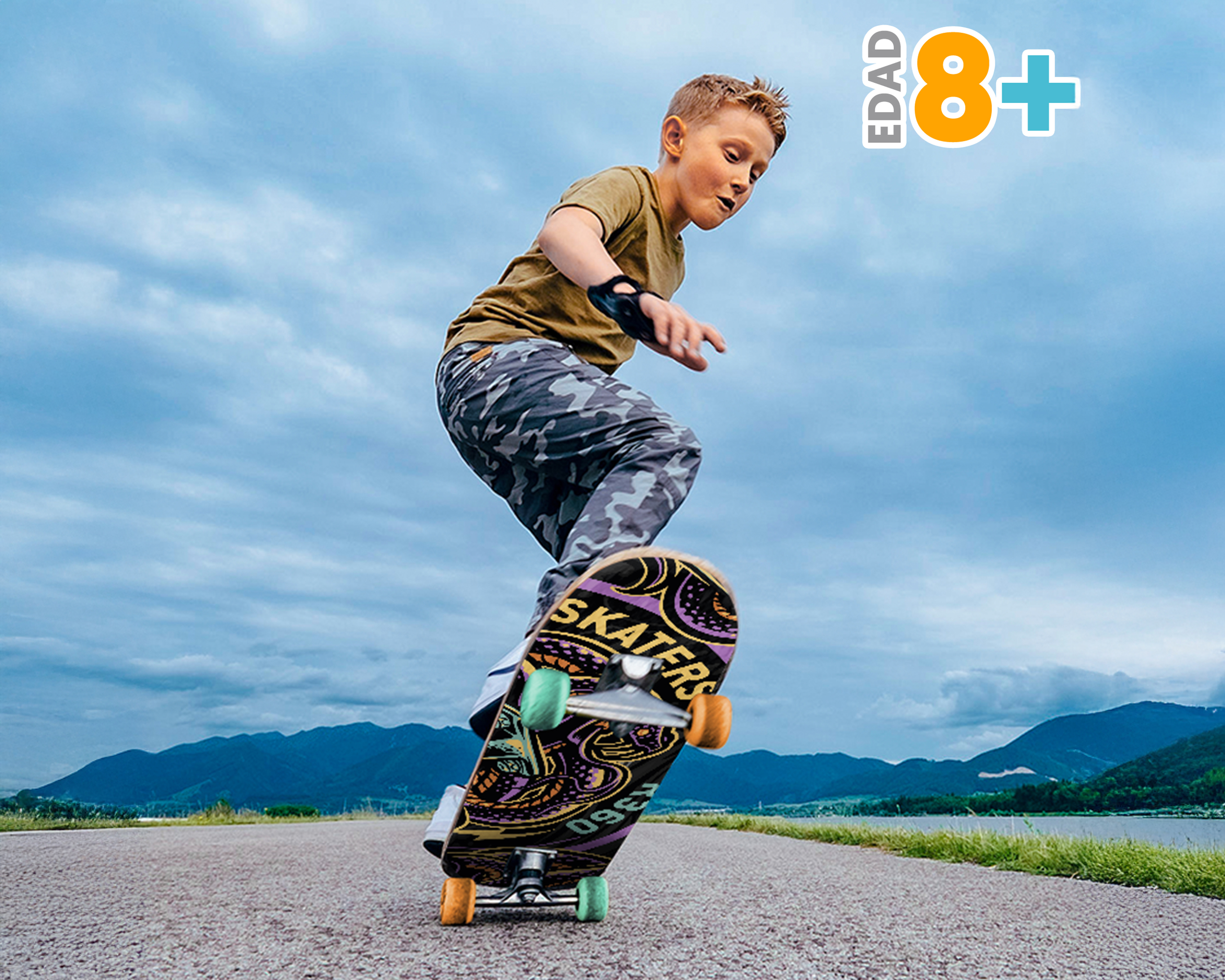 Foto 4 | Foto 4 | Patineta para Niño Apache Serpiente Antiderrapante