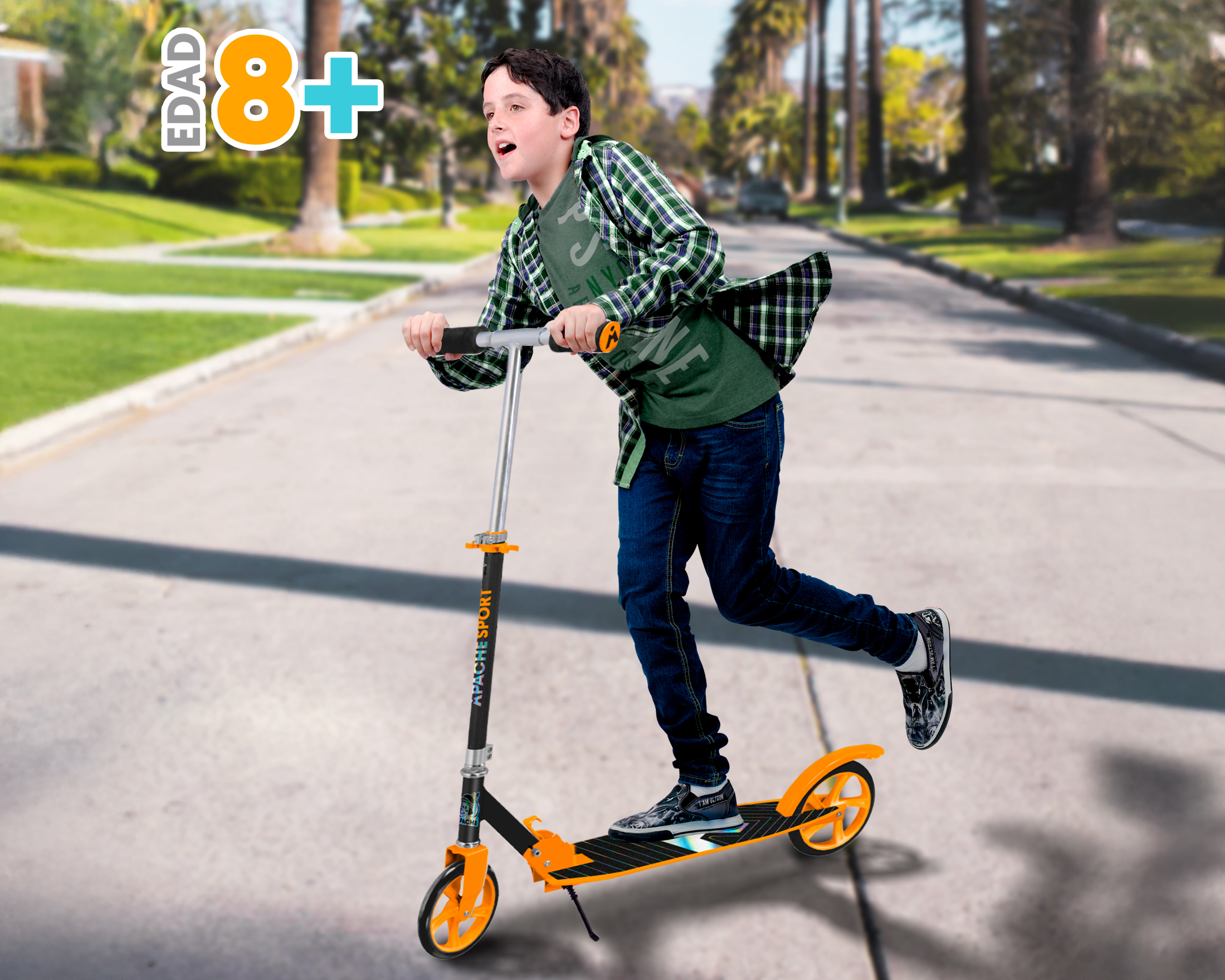 Foto 5 | Foto 5 | Scooter para Niño Apache Plegable