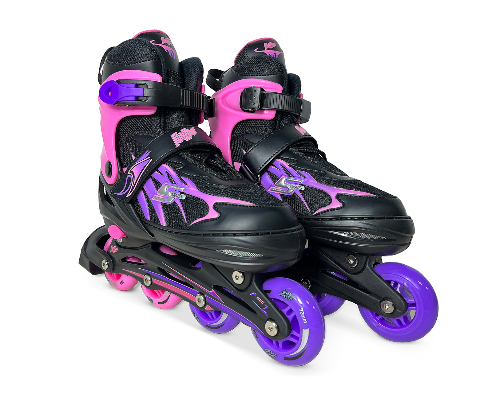 Foto 2 pulgar | Foto 1 | Patines para Niña de 4 Ruedas Funzone Ajustables