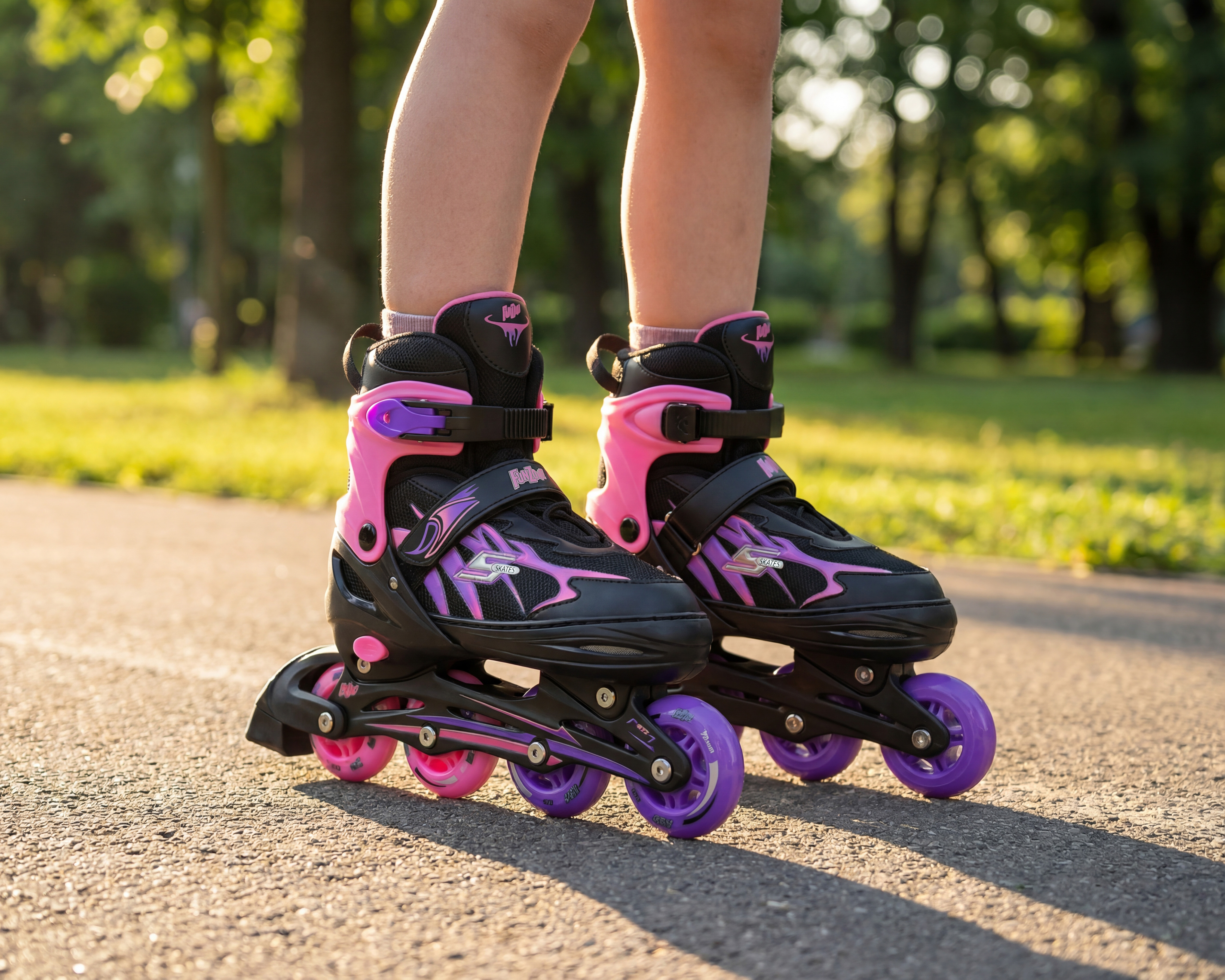 Foto 5 | Foto 5 | Patines para Niña de 4 Ruedas Funzone Ajustables