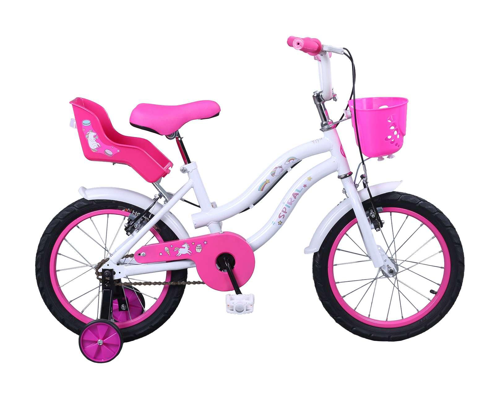 Foto 2 | Foto 2 | Bicicleta Infantil Spiral de 16" Rosa