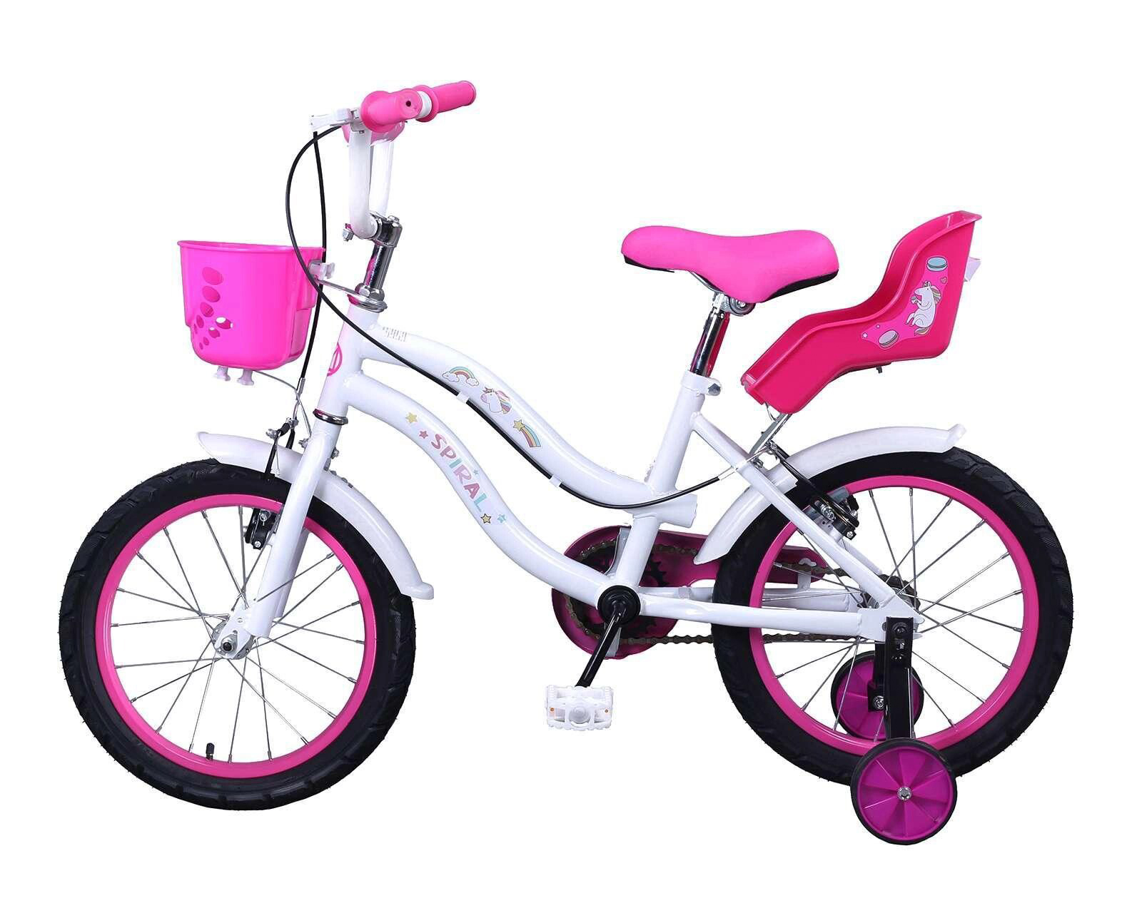 Foto 3 | Foto 3 | Bicicleta Infantil Spiral de 16" Rosa