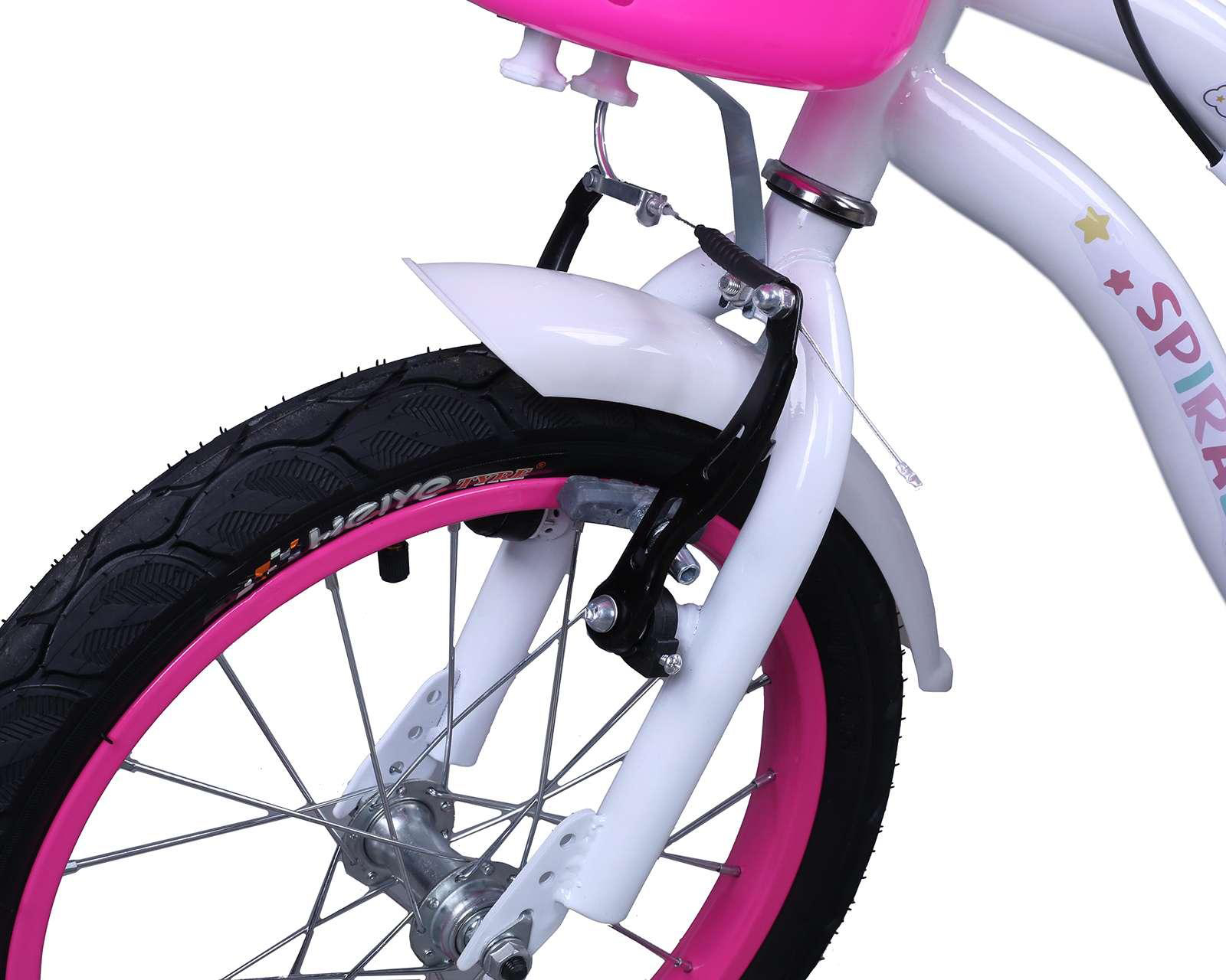 Foto 5 pulgar | Foto 4 | Bicicleta Infantil Spiral de 16" Rosa