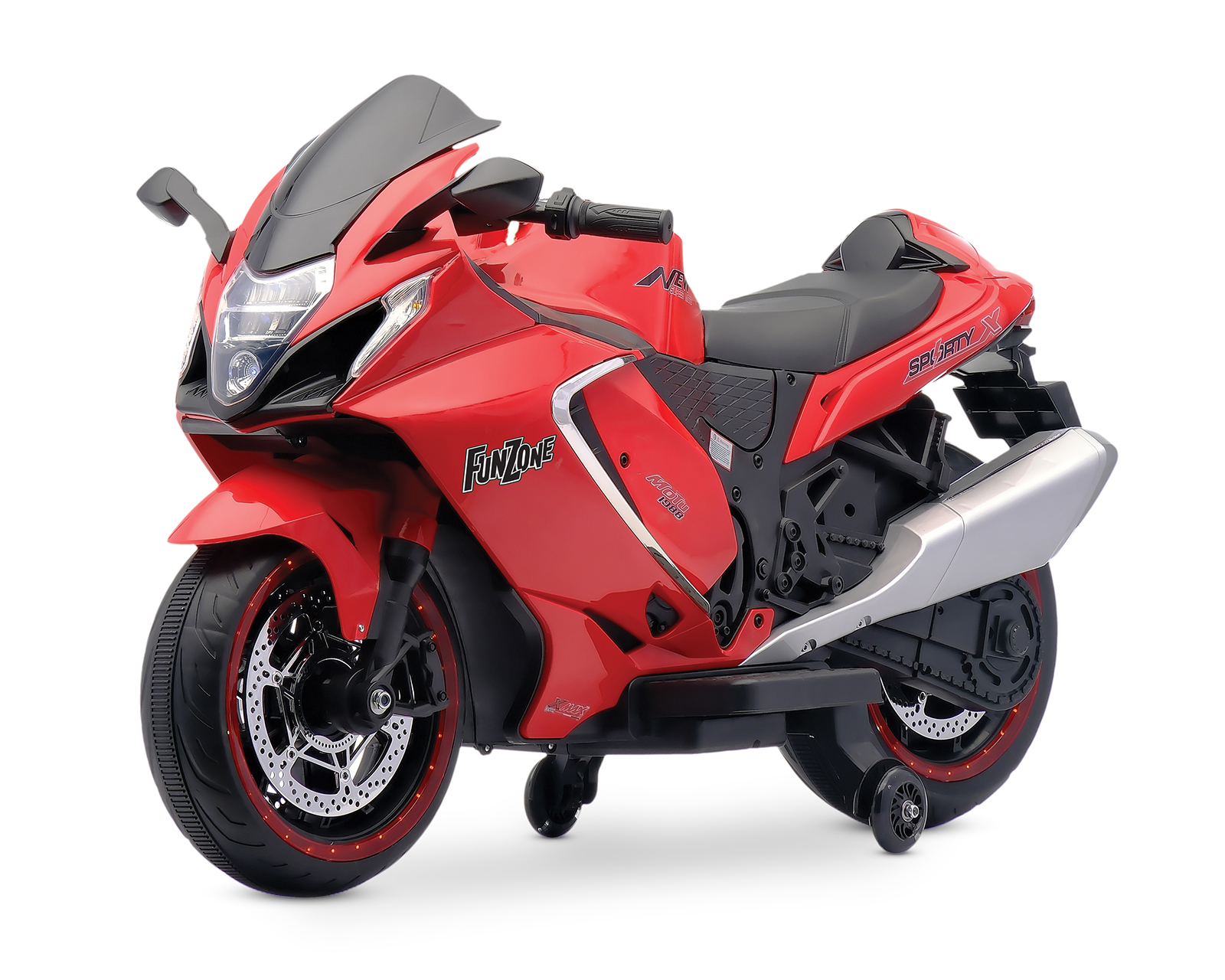 Montable Eléctrico Motocicleta Funzone Rojo