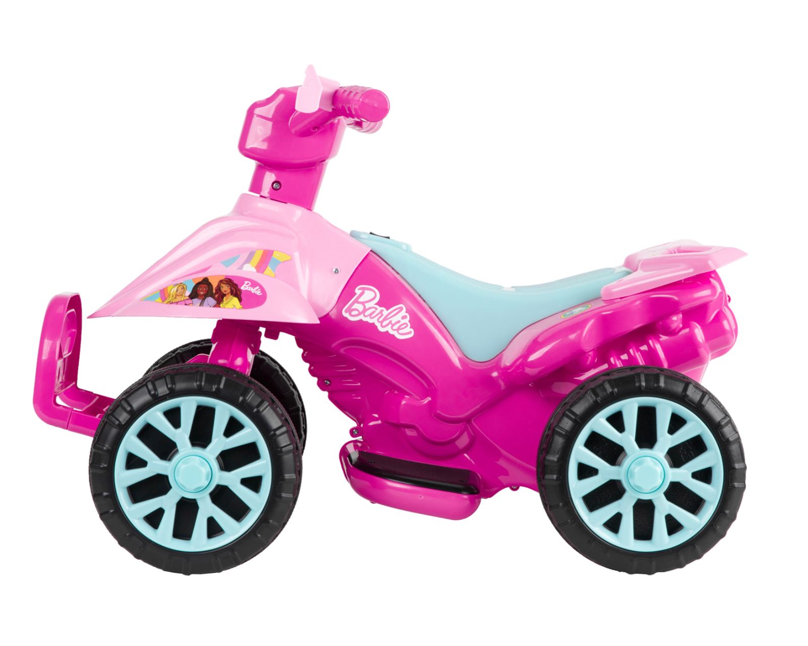 Foto 5 pulgar | Foto 4 | Montable Eléctrico Barbie Rosa