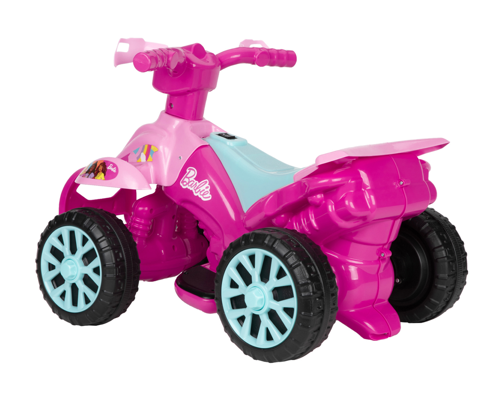 Foto 6 pulgar | Foto 5 | Montable Eléctrico Barbie Rosa