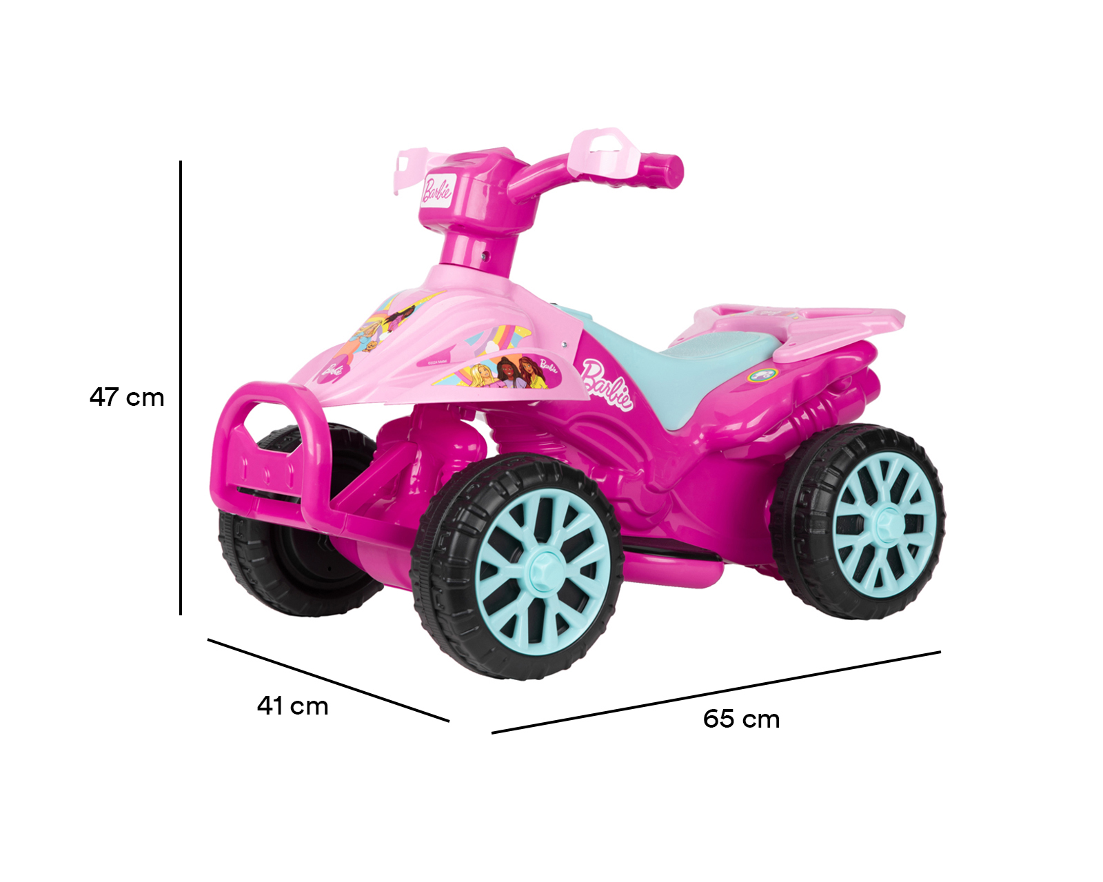 Foto 6 | Foto 6 | Montable Eléctrico Barbie Rosa