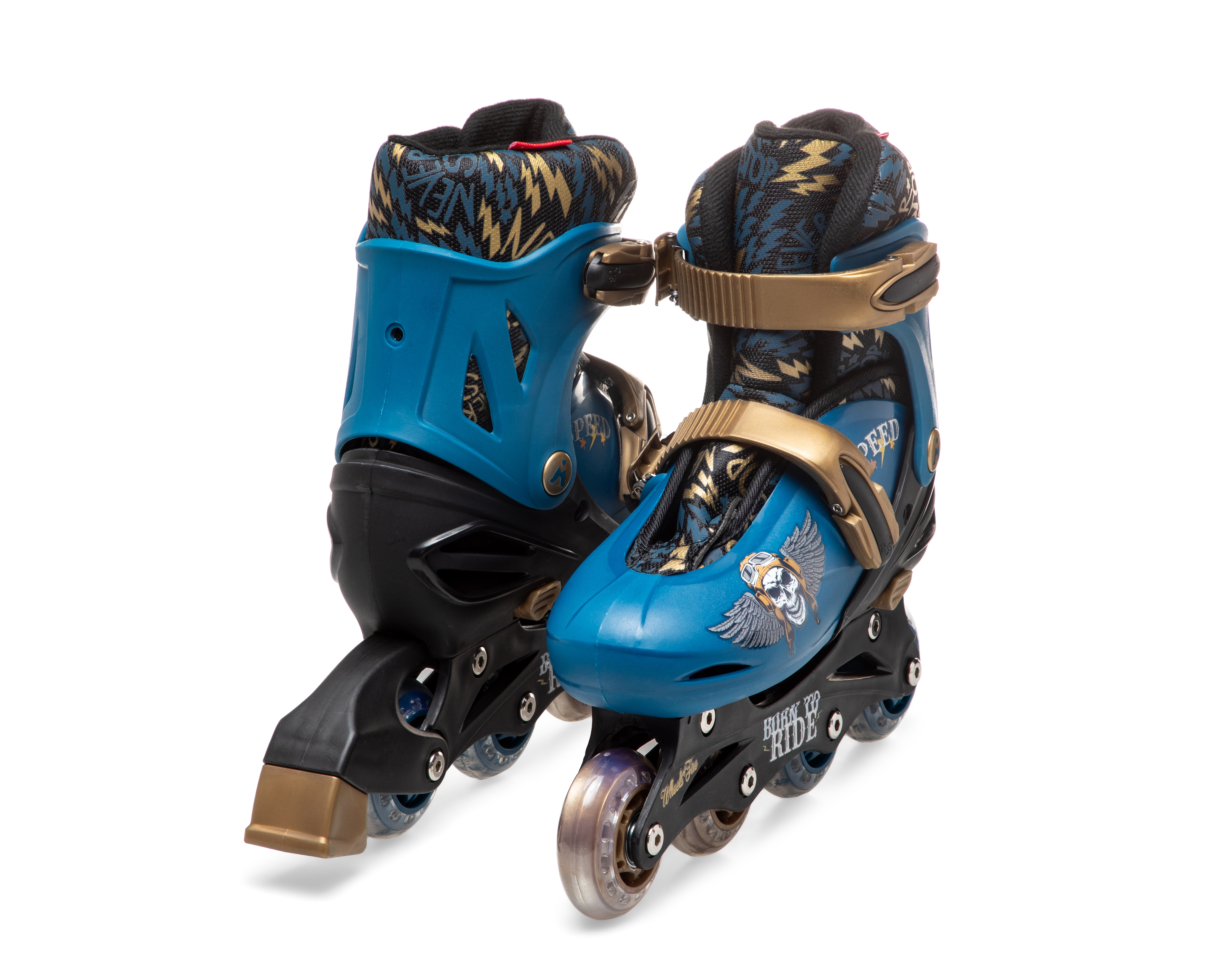 Foto 3 pulgar | Foto 2 | Patines Apache Renegable IL-SKFWR Azules