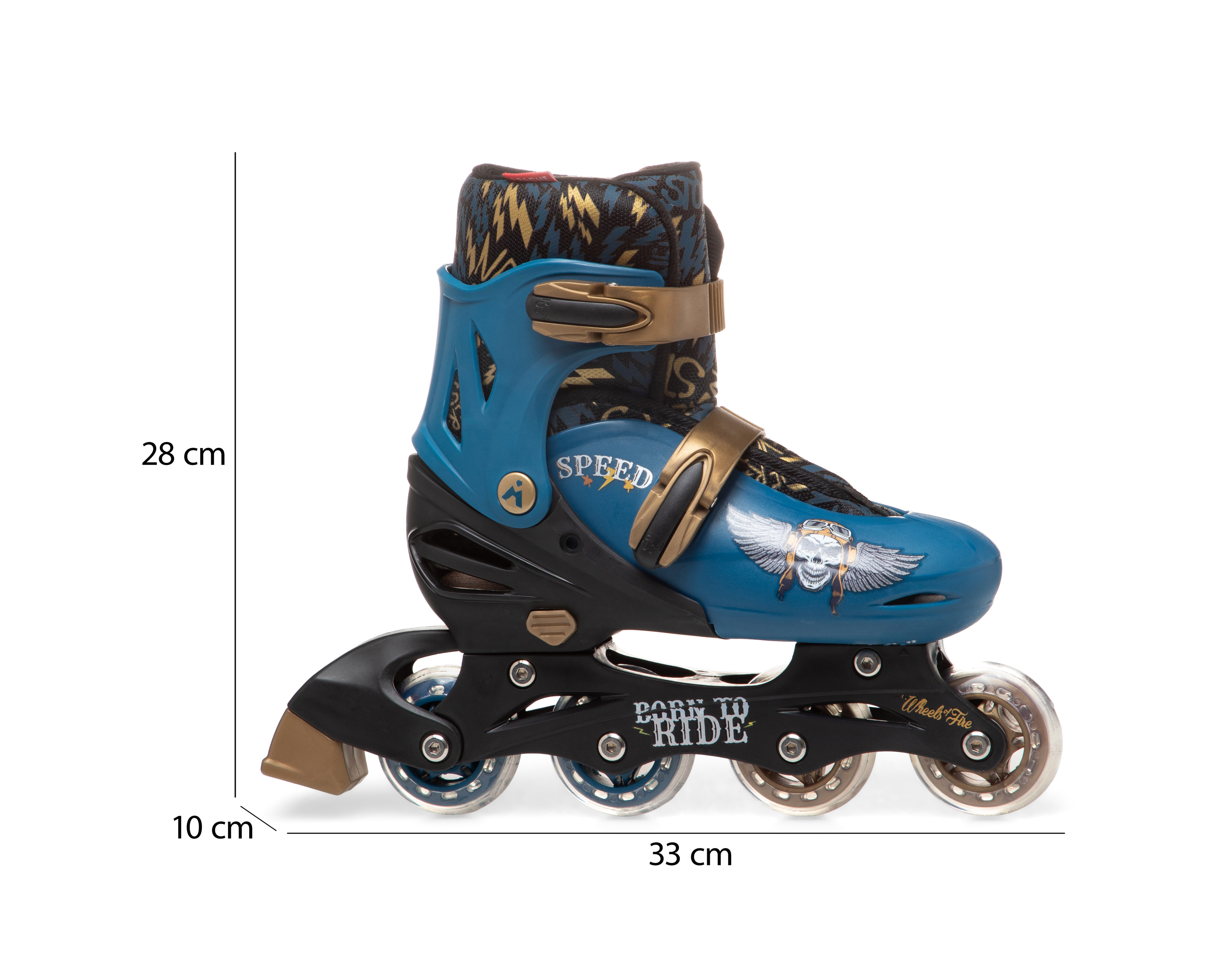 Foto 8 | Foto 8 | Patines Apache Renegable IL-SKFWR Azules