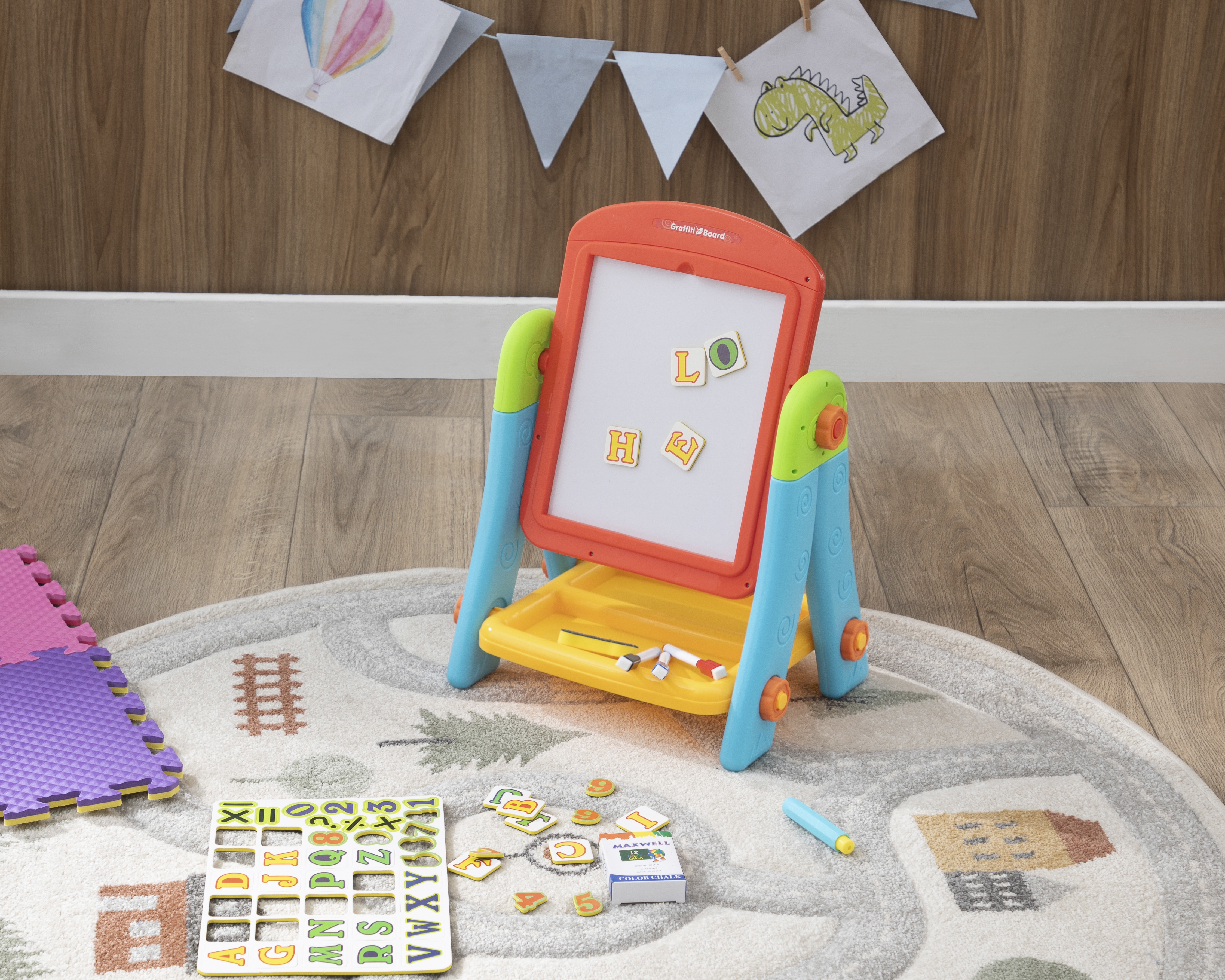 Foto 9 | Foto 9 | Pizarrón Funzone 2 en 1