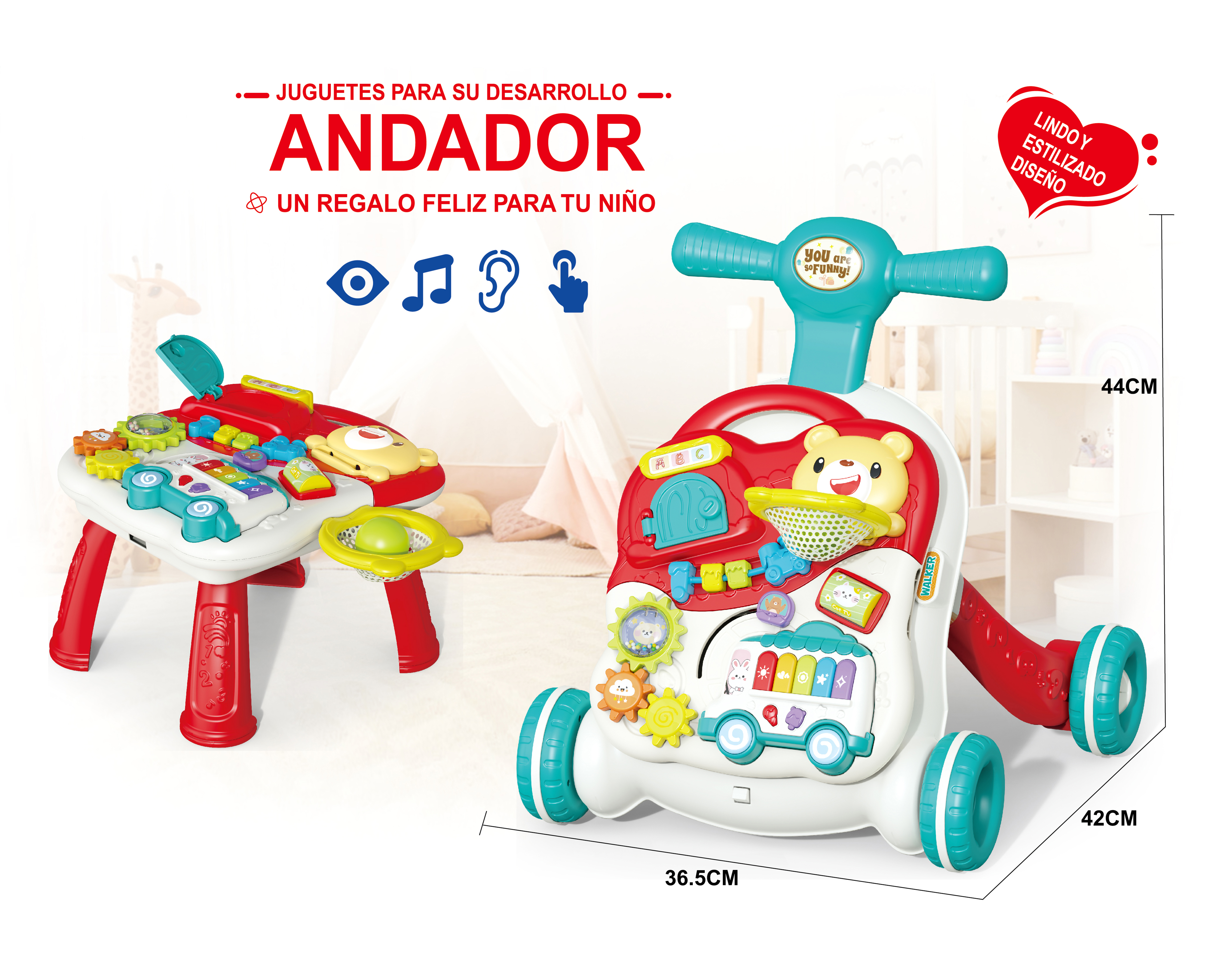 Foto 11 pulgar | Foto 10 | Andador Funzone Imagine