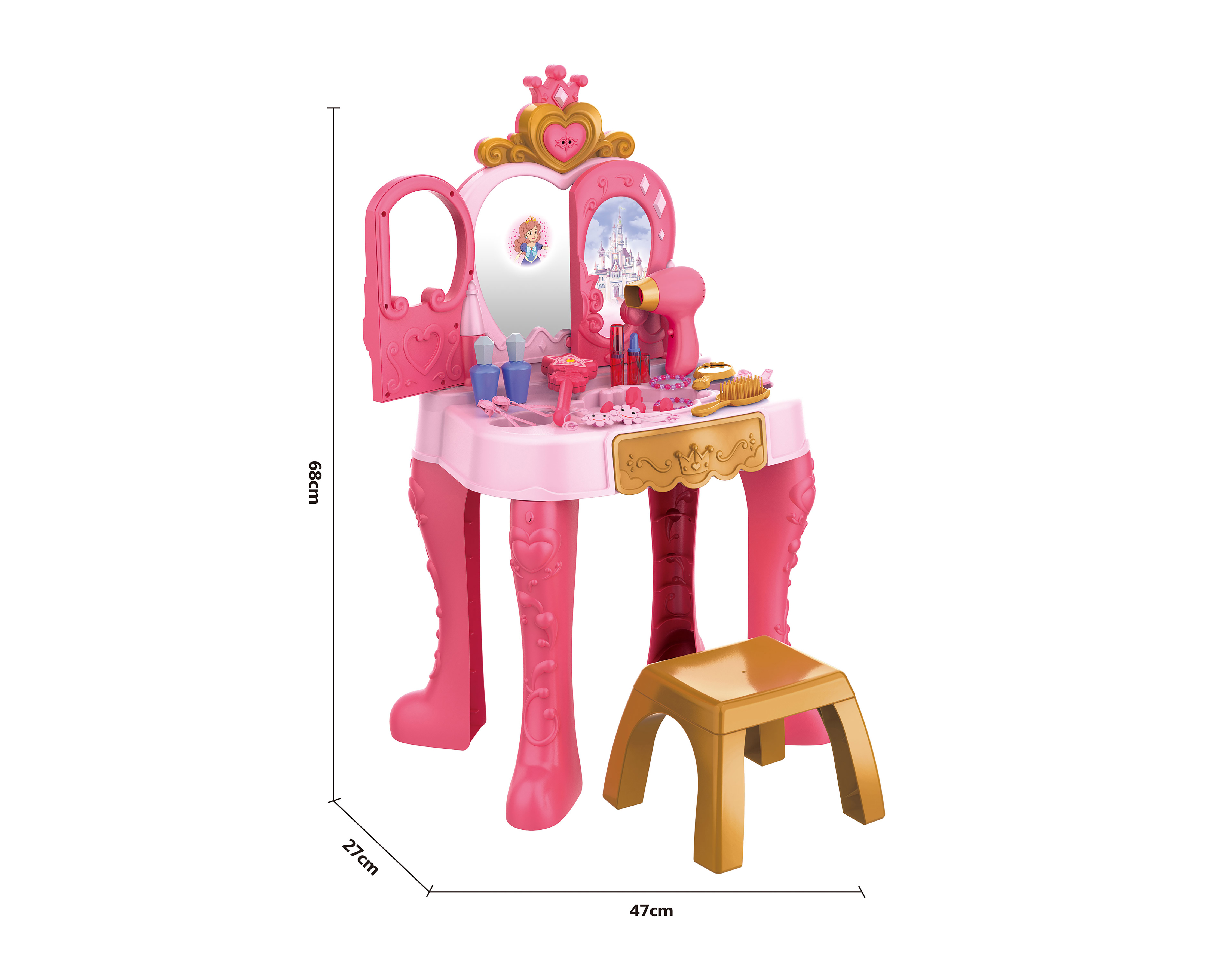 Foto 7 pulgar | Foto 6 | Tocador de Juego Funzone Vanity con Accesorios