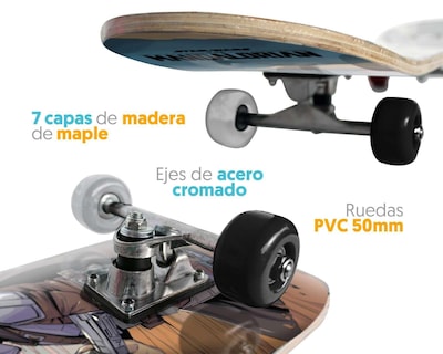 Foto 3 | Foto 3 | Patineta Apache Mandalorian SBSW31