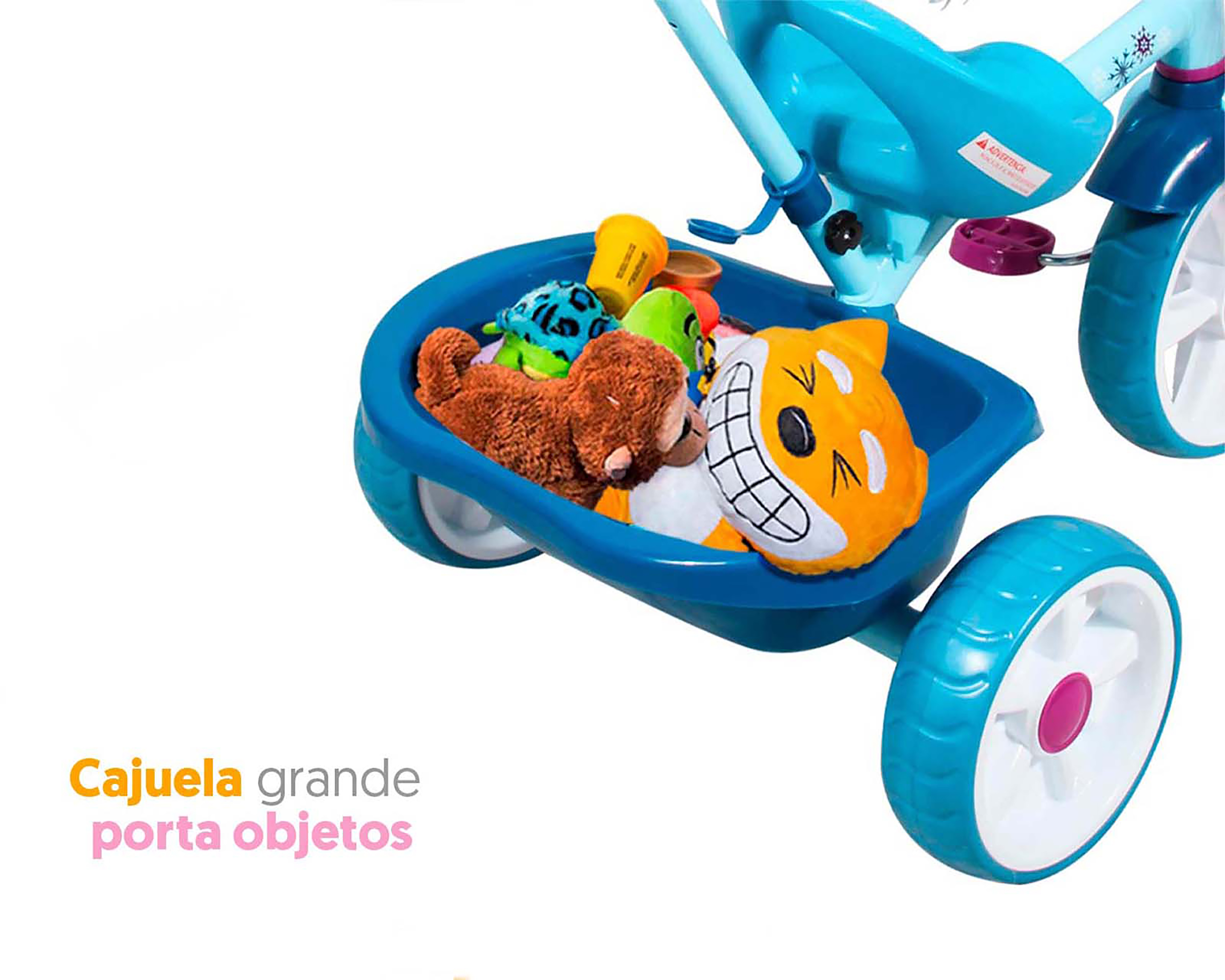 Foto 4 pulgar | Foto 3 | Triciclo Apache Frozen Azul