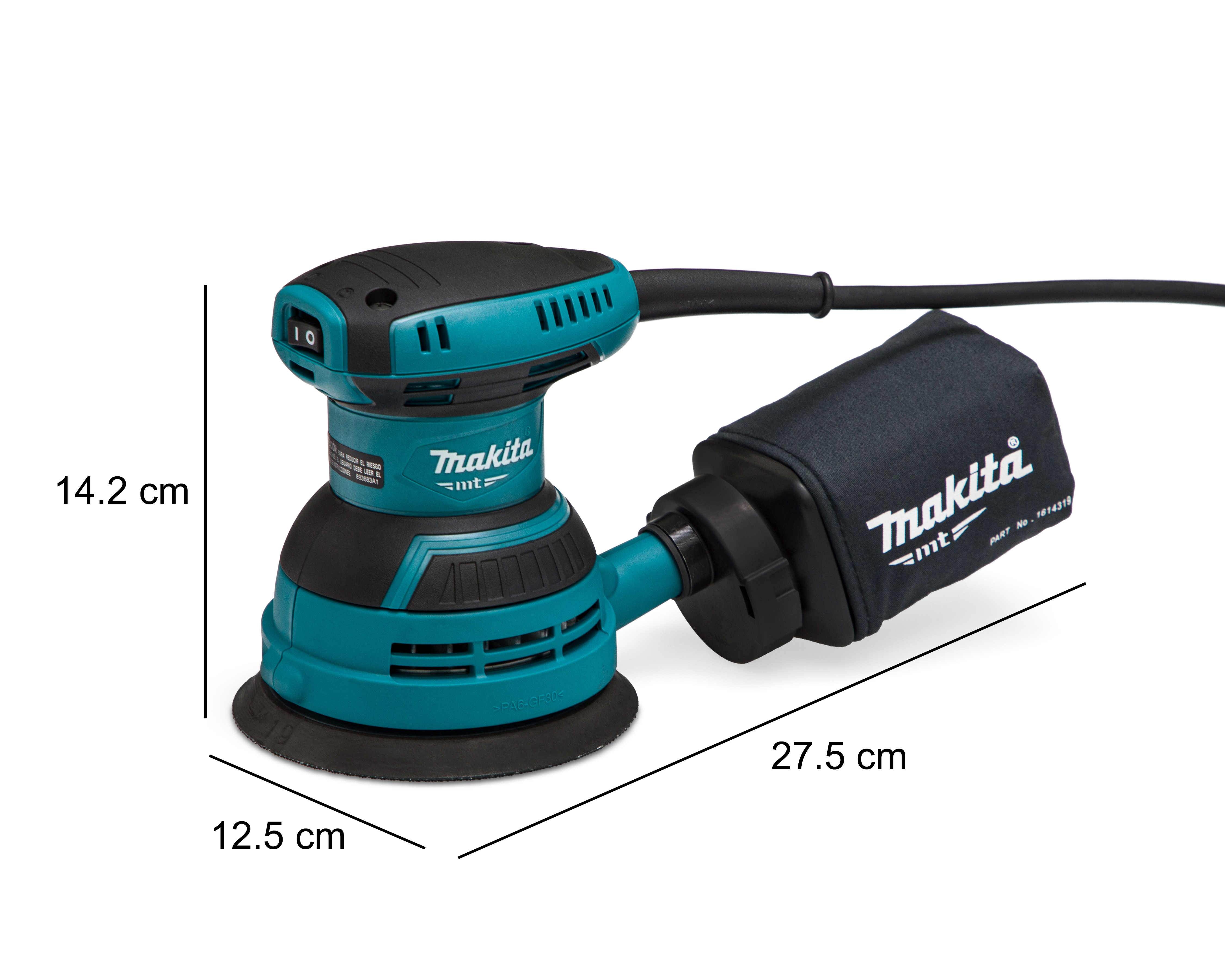 Foto 8 | Foto 8 | Lijadora Órbital Makita M9204B