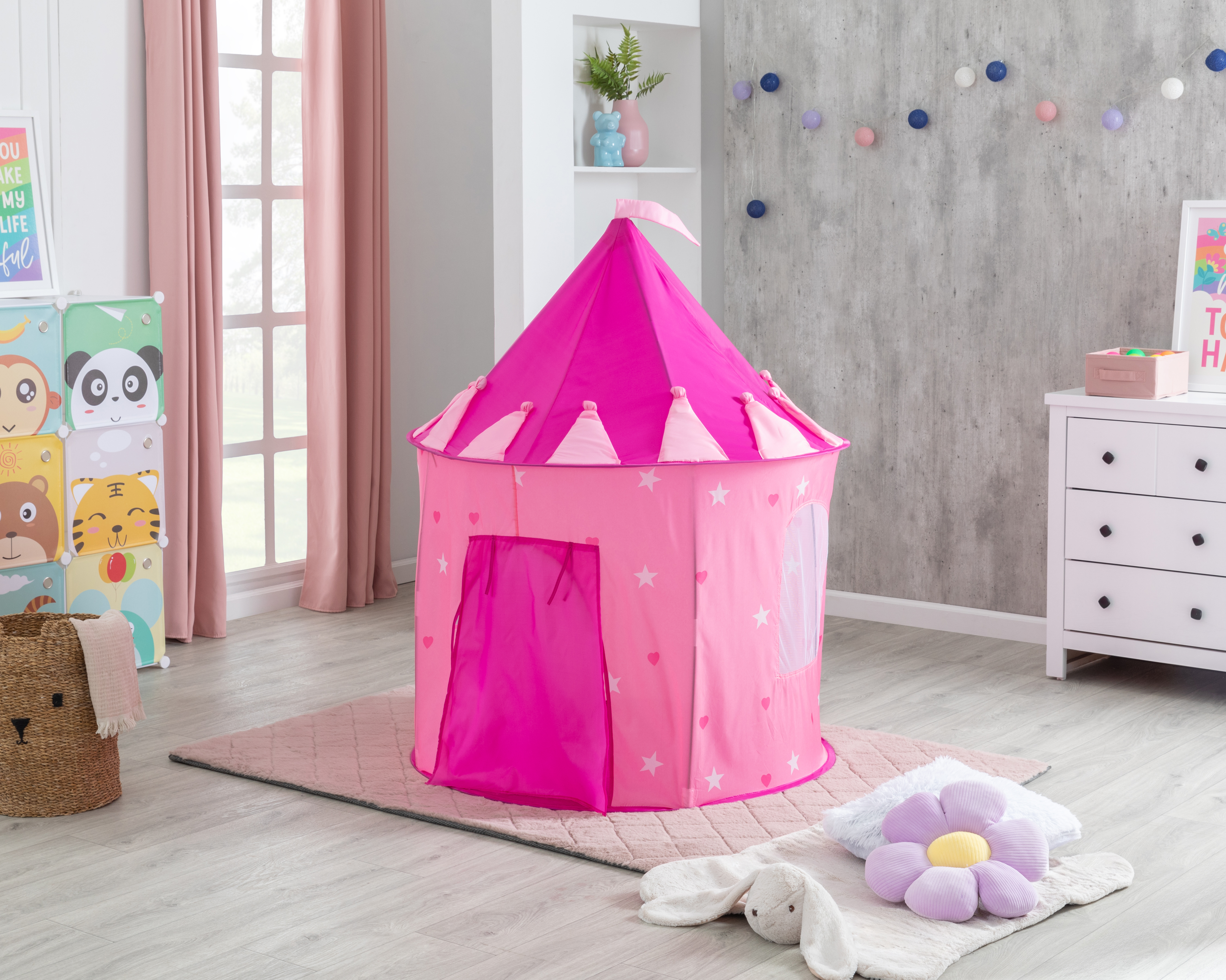 Foto 7 | Foto 7 | Casa de Juego Castillo de Princesas Funzone Rosa