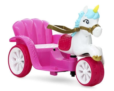 Foto 1 | Foto 1 | Montable Eléctrico Rally Wheels Unicornio Rosa